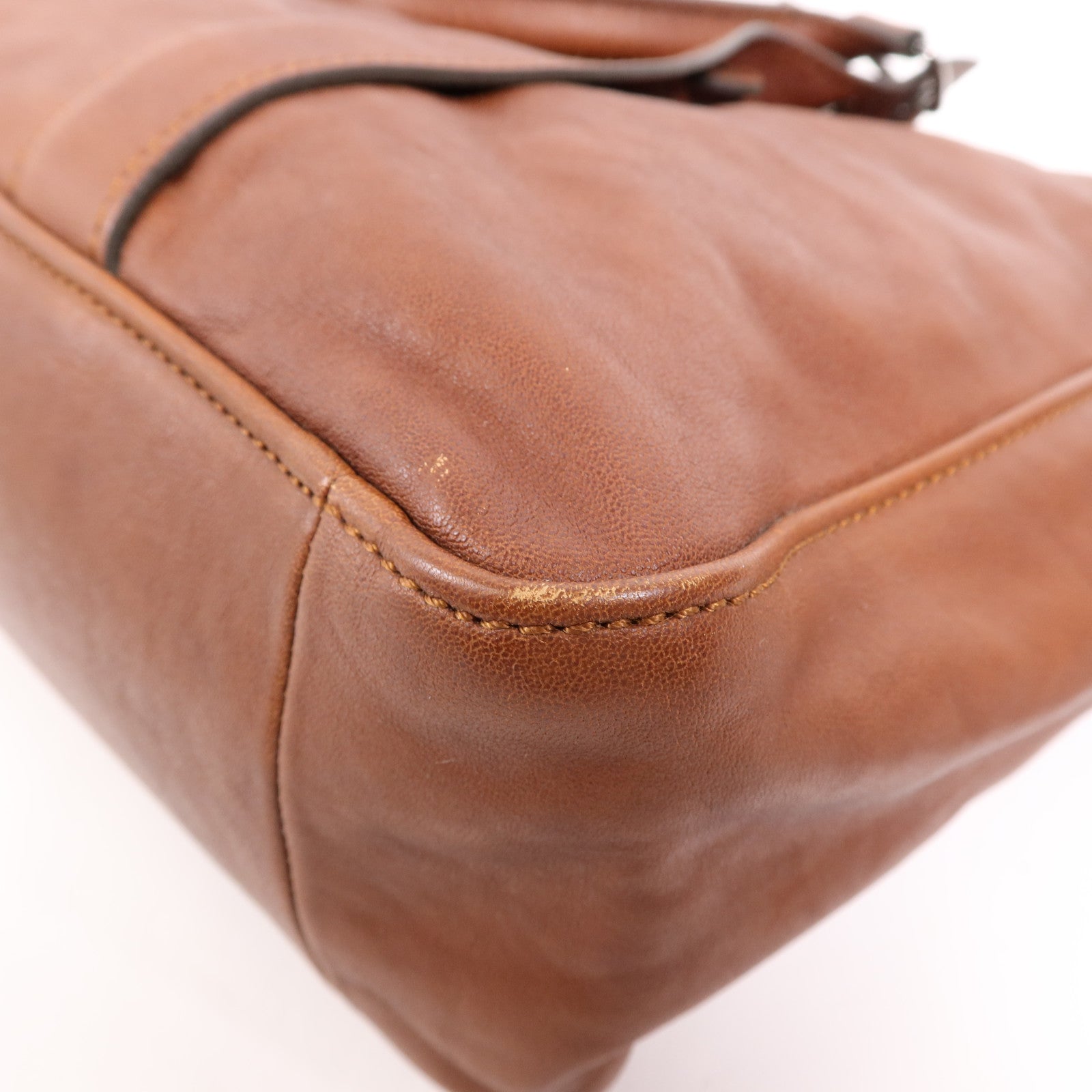 Longchamp 牛皮皮革2 Way Shoulder銀扣肩背袋