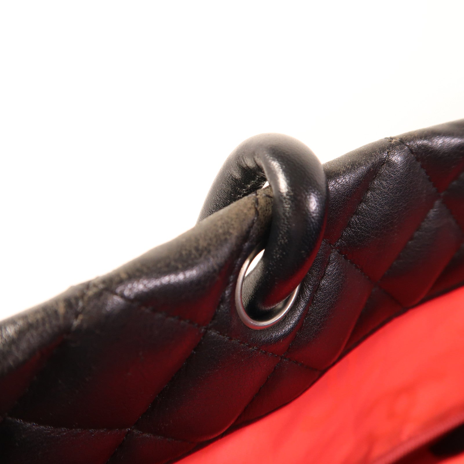 CHANEL 牛皮皮革Cambon Tote Bag銀扣手挽袋