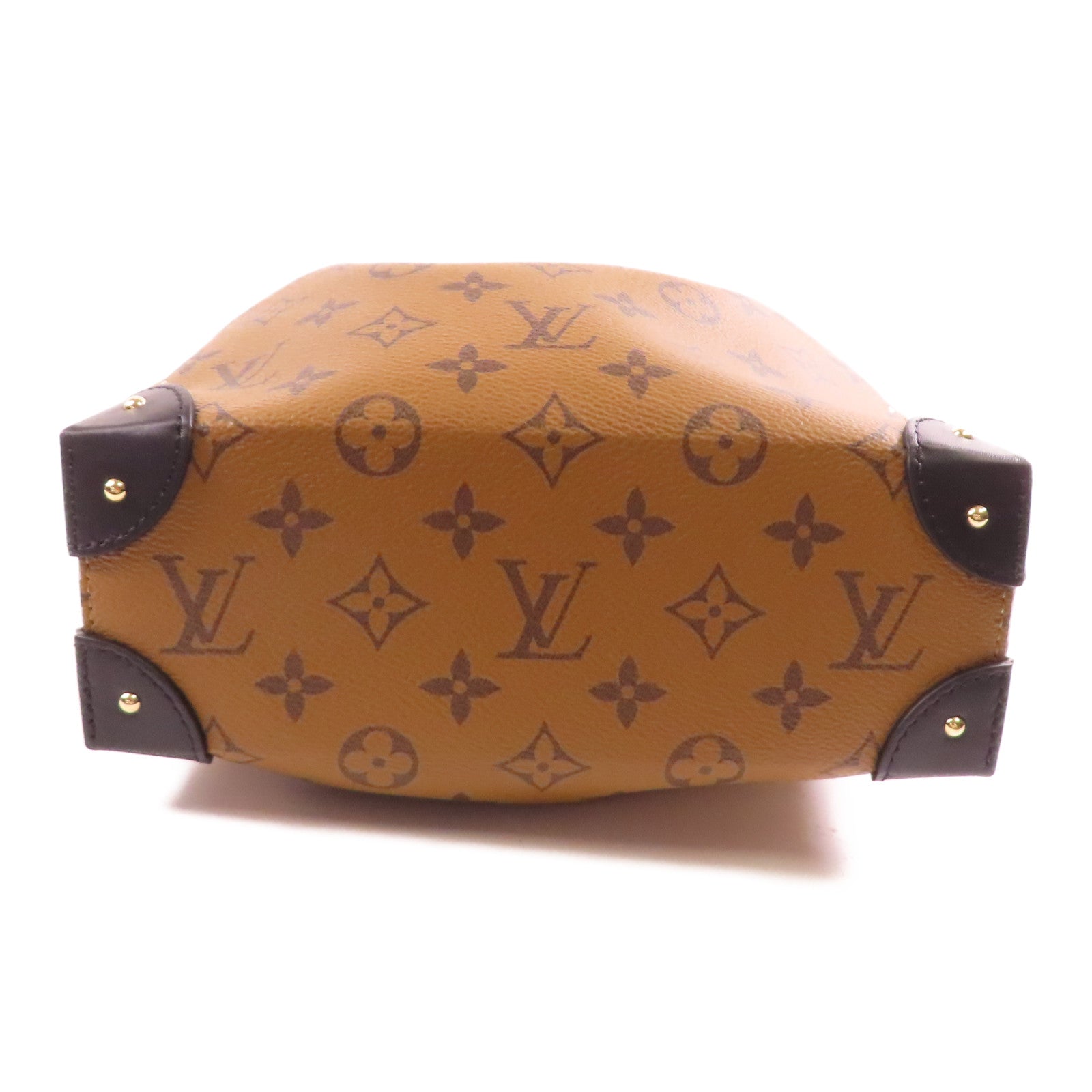 LOUIS VUITTON Monogram Reverse Noe Trunk PM手挽肩背兩用袋
