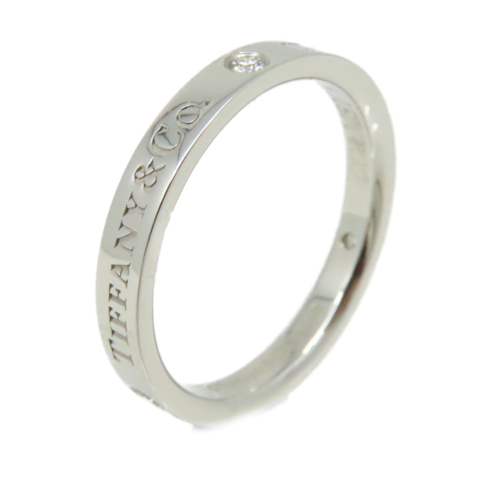 TIFFANY＆CO **【激減優惠】PT950鉑金Platinum Ring戒指US#7