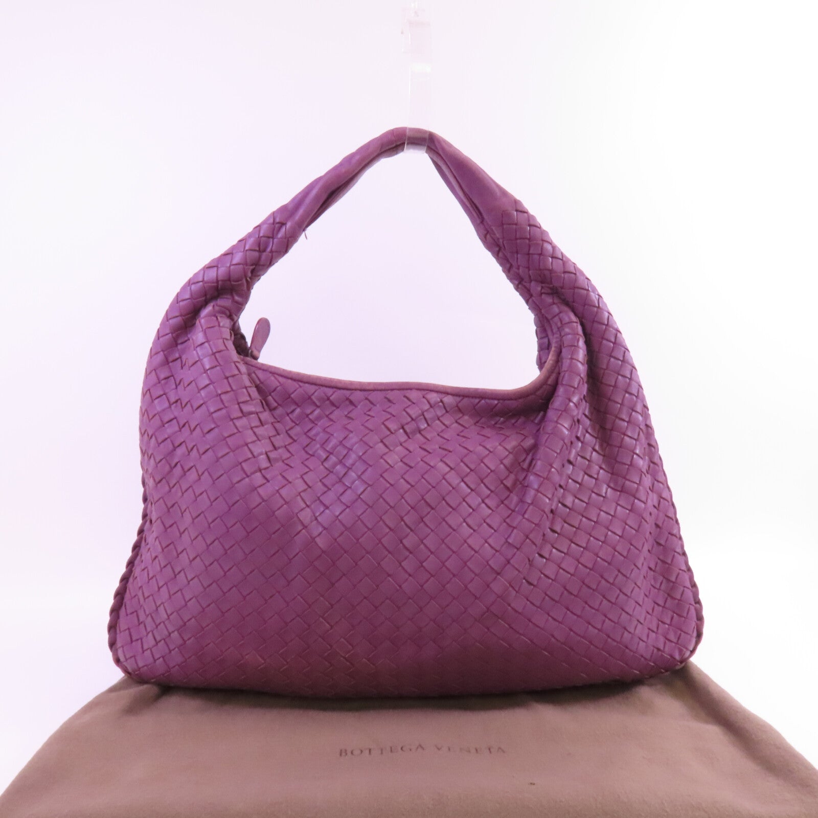 BOTTEGA VENETA 織紋皮革Hobo Bag肩背袋