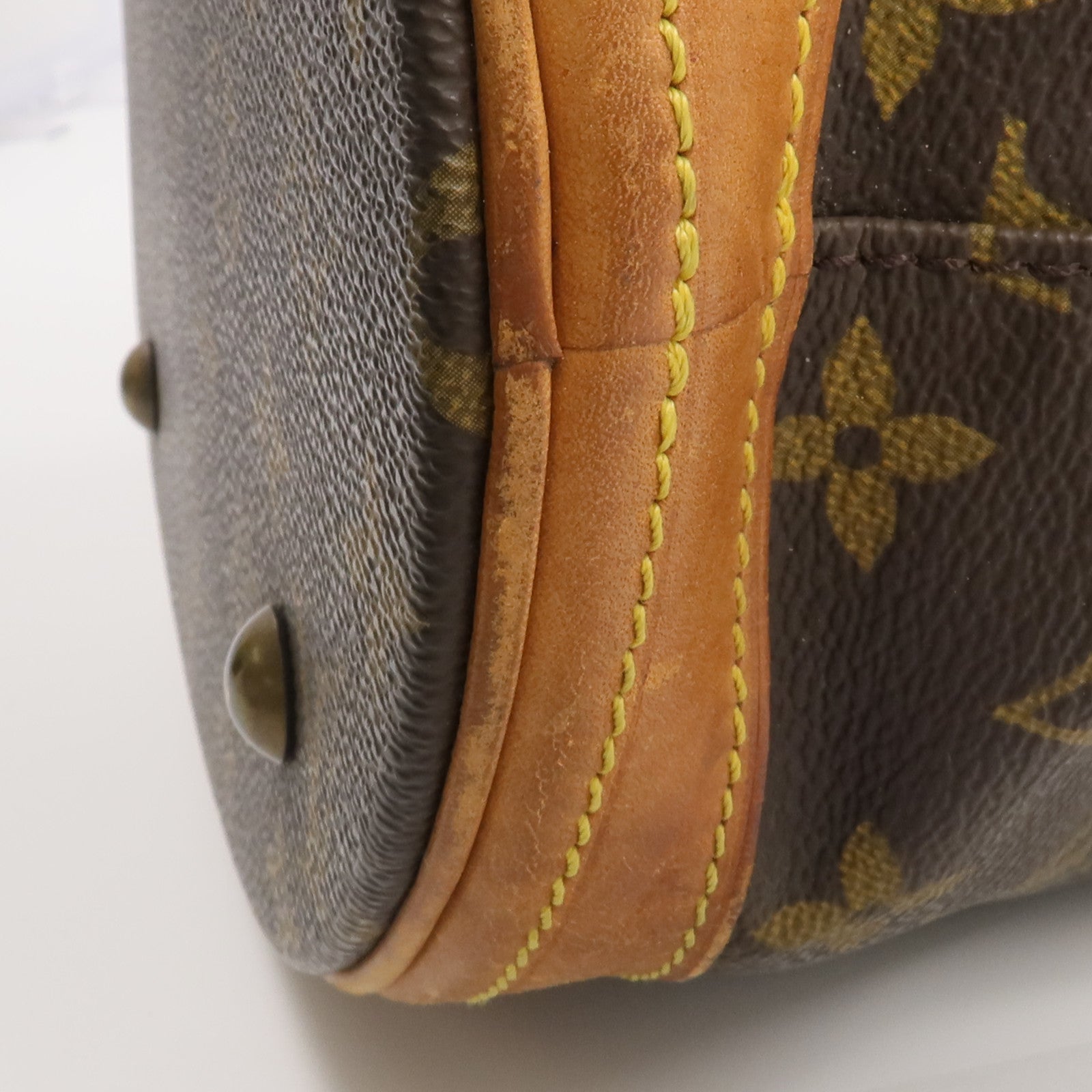 LOUIS VUITTON Monogram Bucket PM金扣手挽袋