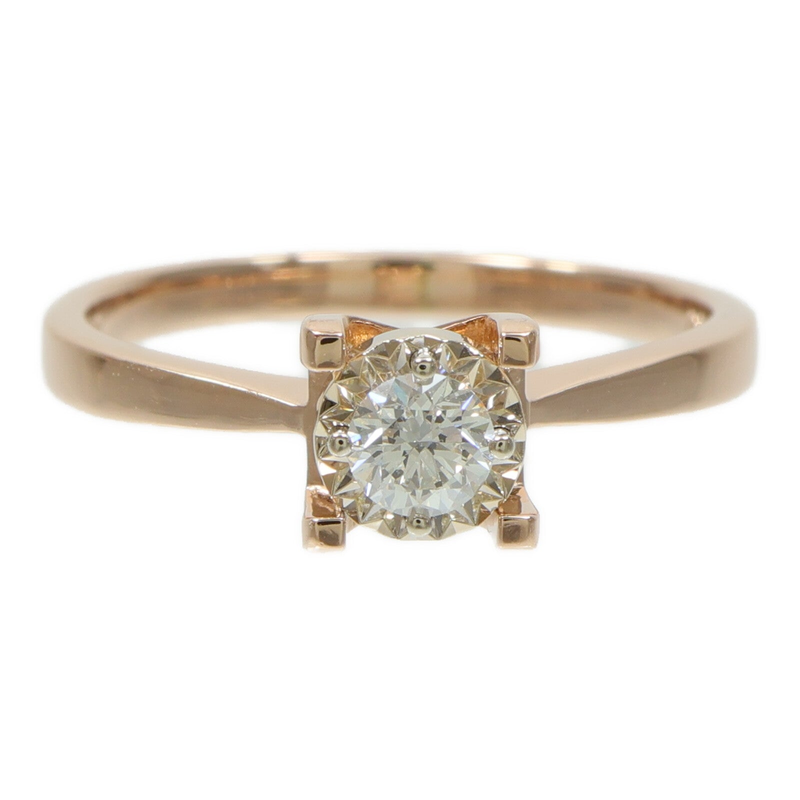 JEWELRY 18K玫瑰金Diamond Ring鑽石戒指