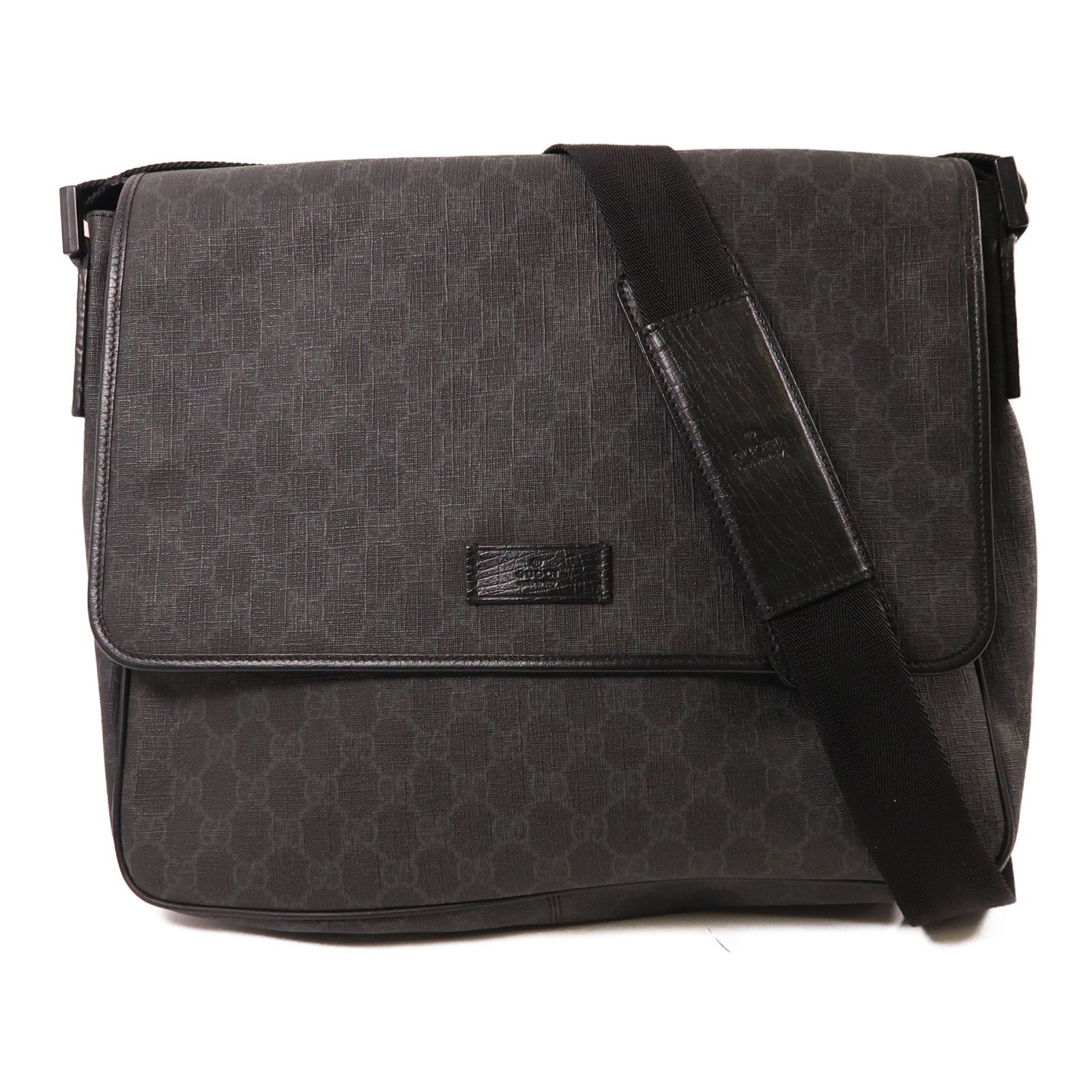 GUCCI 塗層帆布Shoulder Bag肩背袋