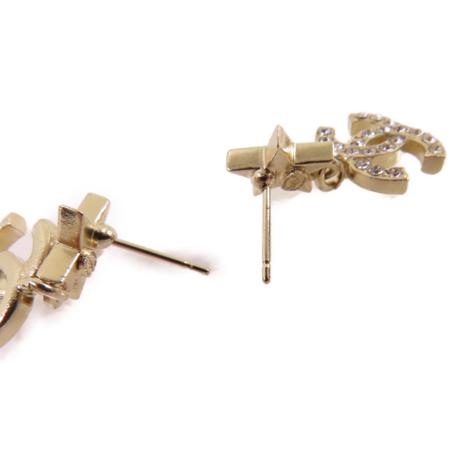 CHANEL 金屬CC Star Earrings耳環