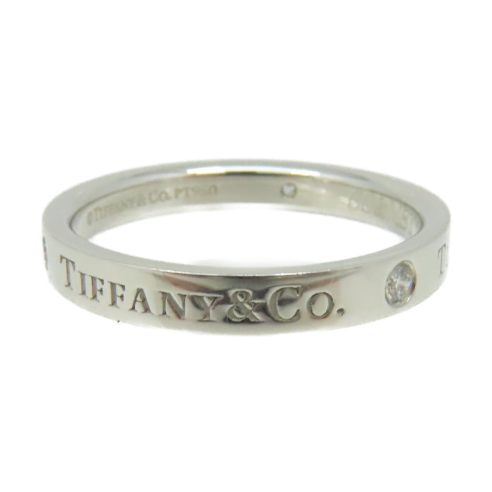 TIFFANY＆CO **【激減優惠】PT950鉑金Platinum Ring戒指US#7