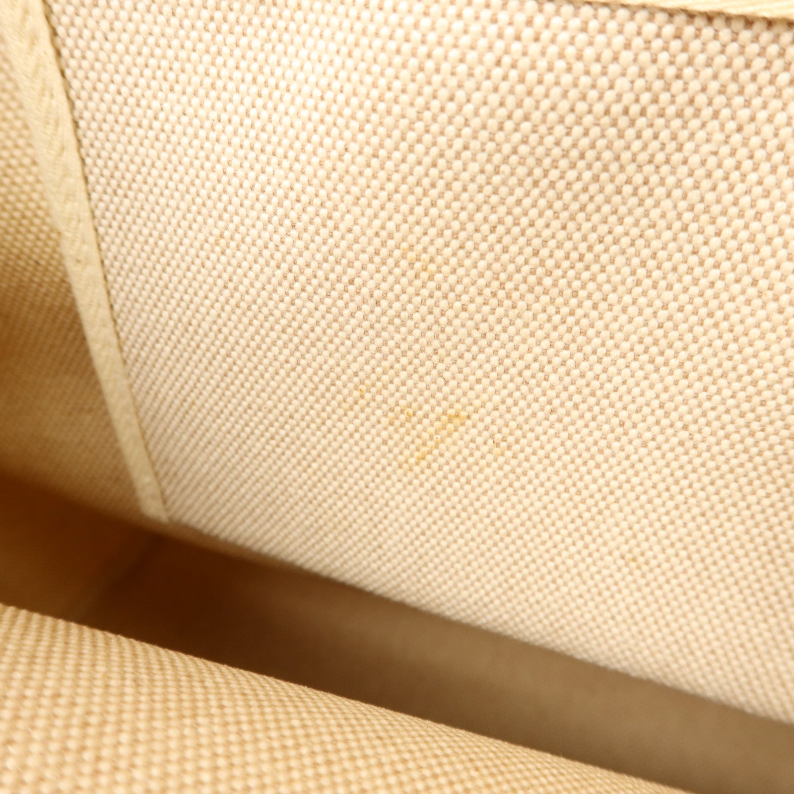 HERMES 帆布/皮革Kabas MM銀扣肩背袋