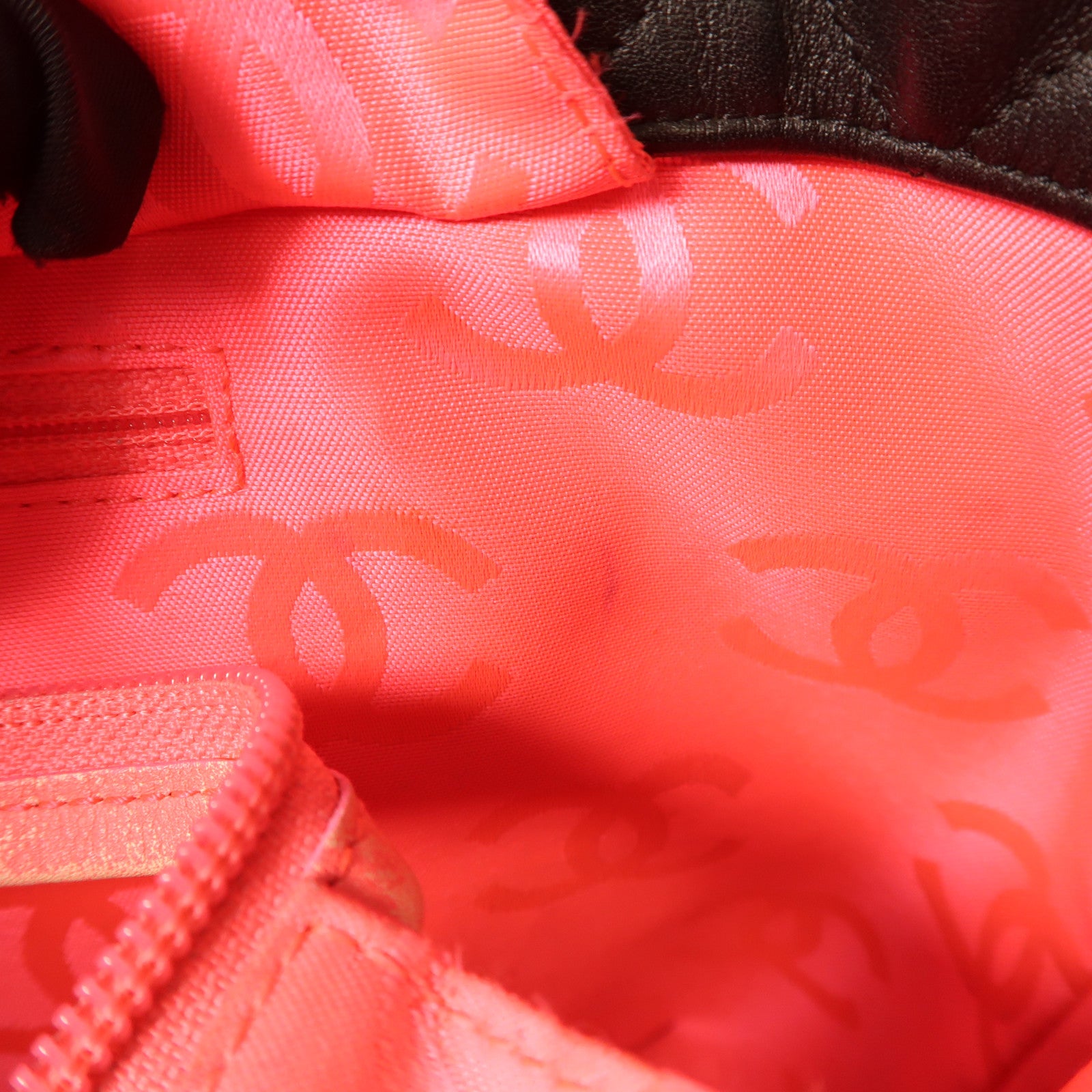 CHANEL 牛皮皮革Cambon Tote Bag銀扣手挽袋