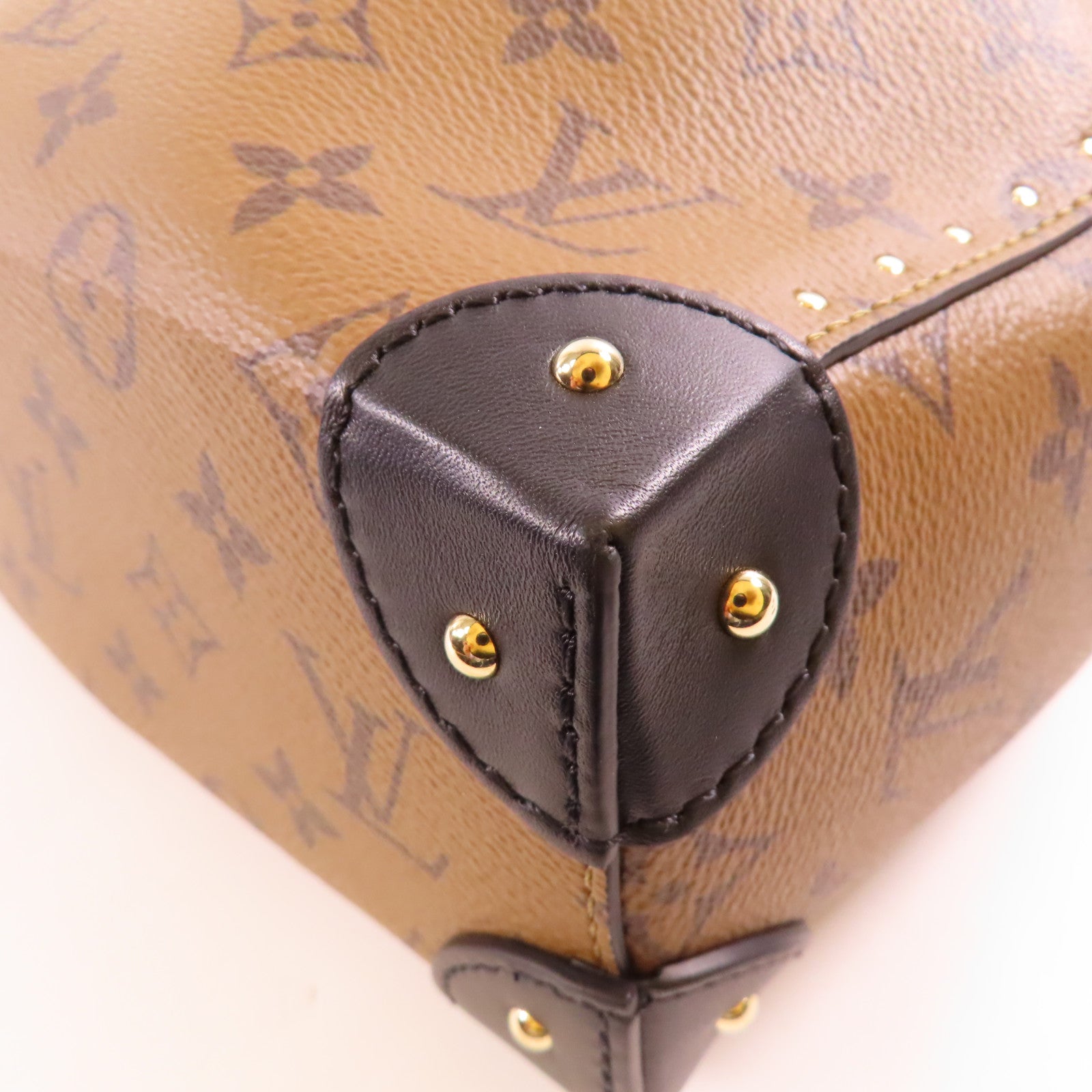 LOUIS VUITTON Monogram Reverse Noe Trunk PM手挽肩背兩用袋
