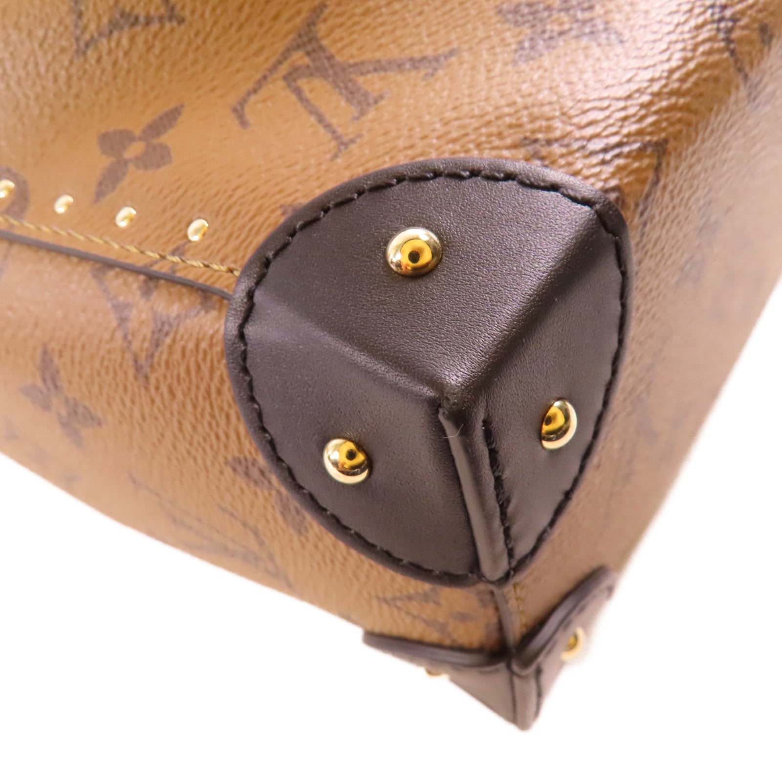 LOUIS VUITTON Monogram Reverse Noe Trunk PM手挽肩背兩用袋