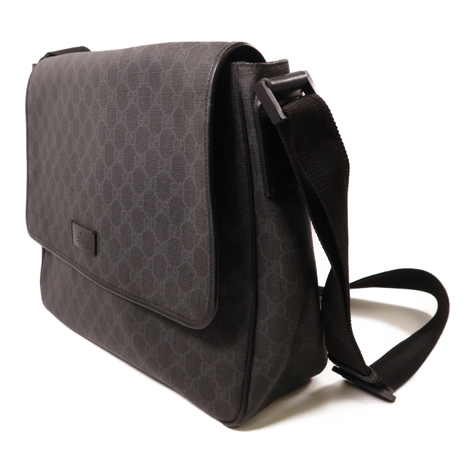 GUCCI 塗層帆布Shoulder Bag肩背袋