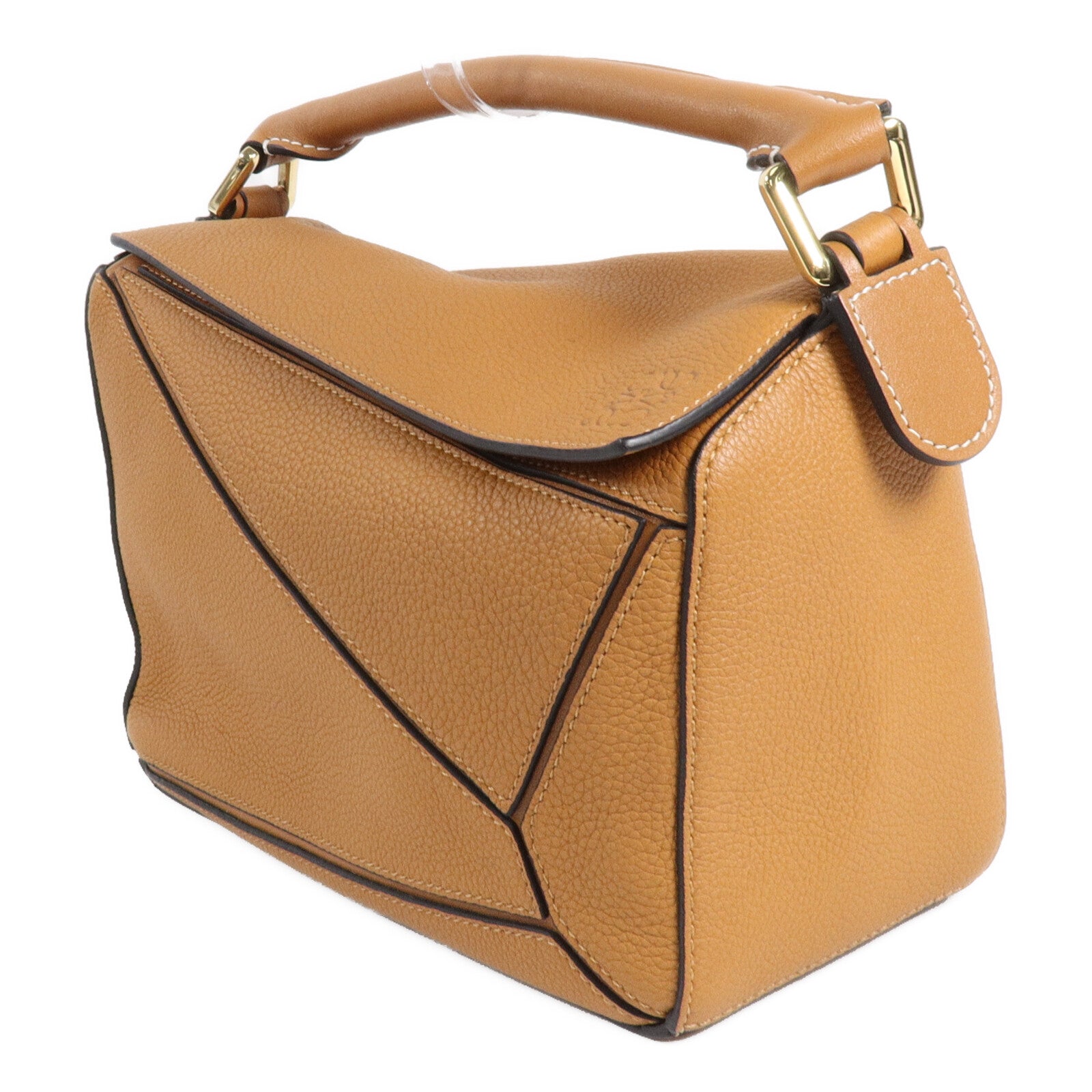 LOEWE 牛皮皮革Puzzle Edge Small手挽肩背兩用袋