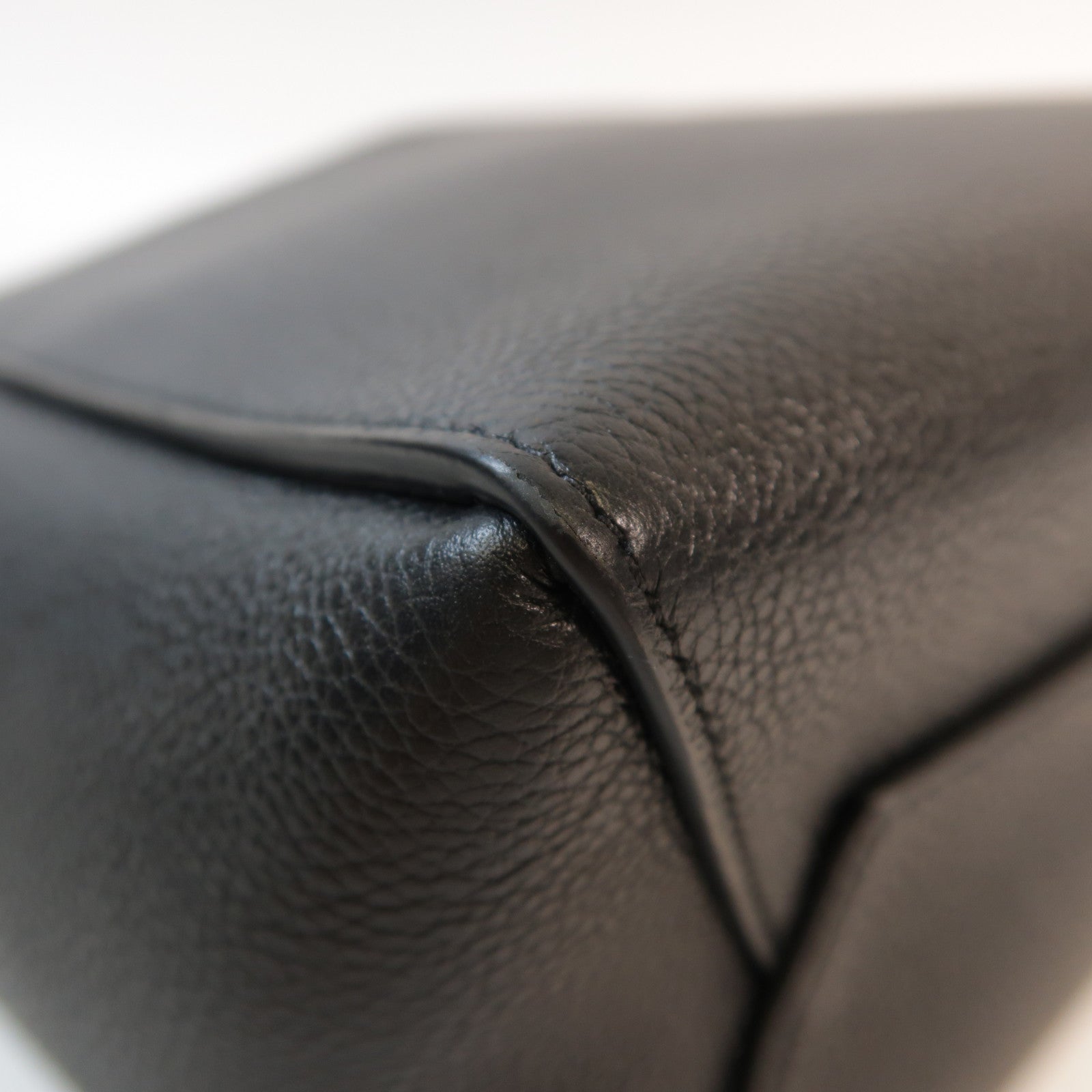 CELINE 【激減優惠】牛皮皮革Sangle Bucket Small金扣肩背袋