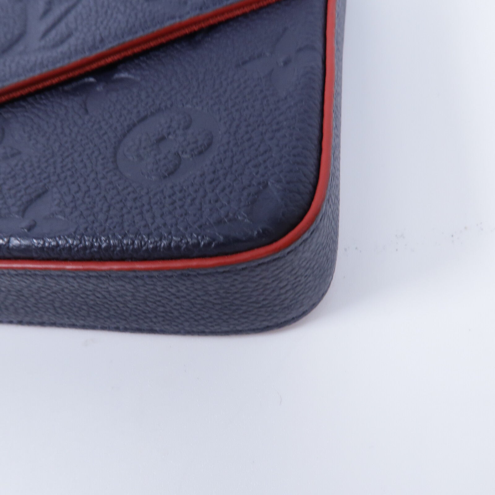 LOUIS VUITTON Monogram Empreinte Pochette Felicie鏈帶肩背袋