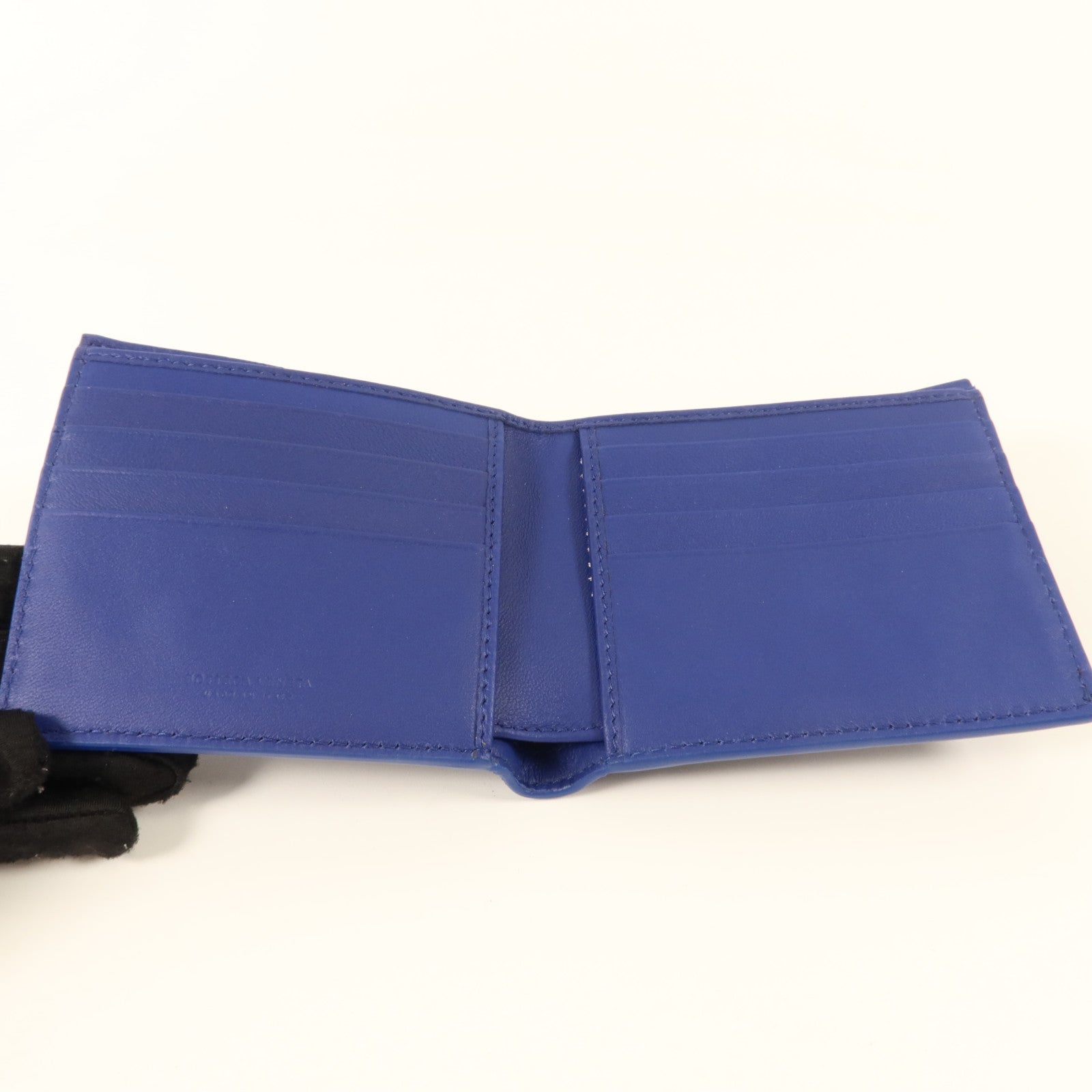BOTTEGA VENETA 織紋皮革Bifold Wallet錢包