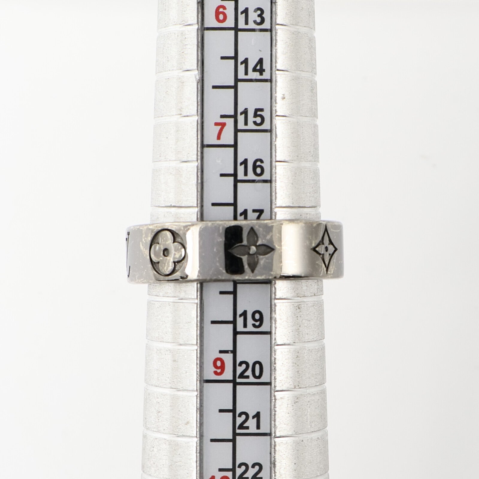 LOUIS VUITTON 黃銅Mosaic Thin Ring戒指