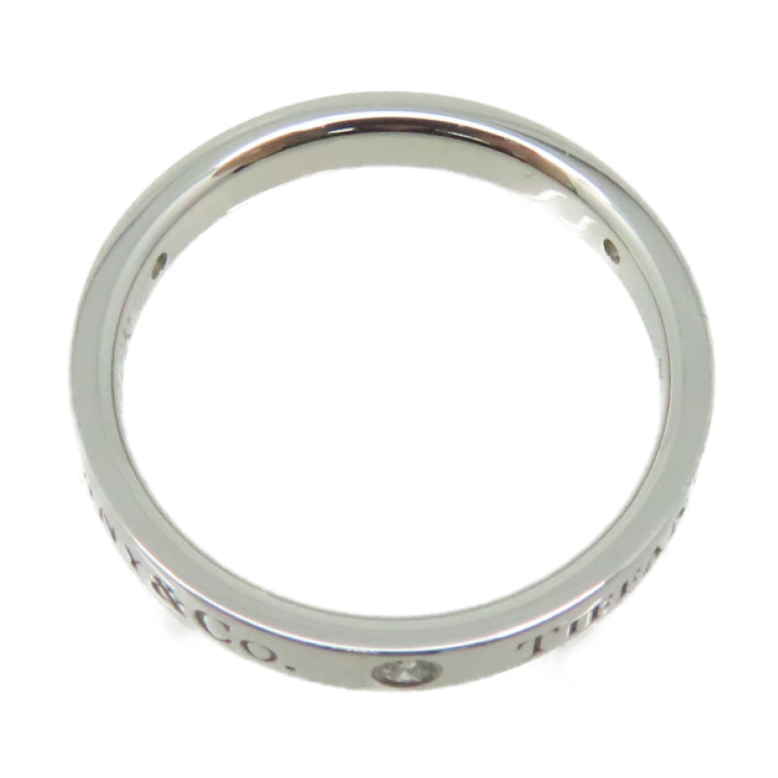 TIFFANY＆CO **【激減優惠】PT950鉑金Platinum Ring戒指US#7
