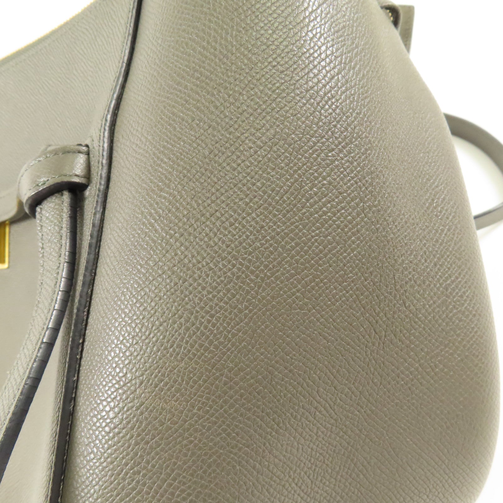 CELINE 牛皮皮革Mini Belt Bag金扣手挽肩背兩用袋