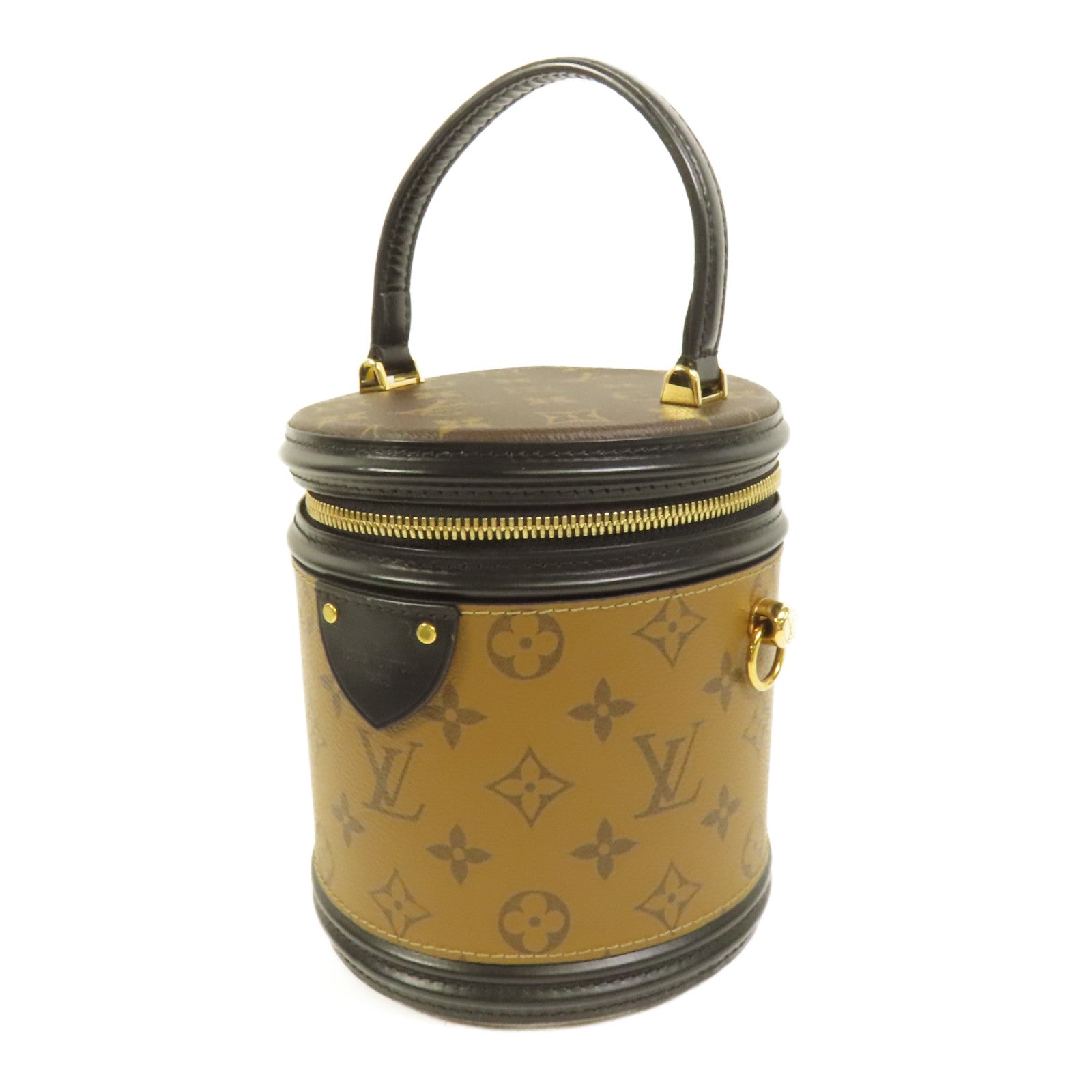 LOUIS VUITTON 【激減優惠】Monogram Reverse Cannes金扣手挽肩背兩用袋