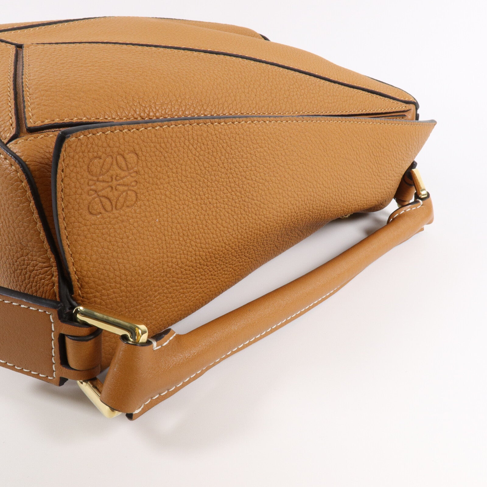 LOEWE 牛皮皮革Puzzle Edge Small手挽肩背兩用袋