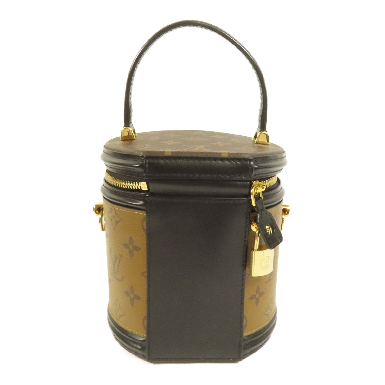 LOUIS VUITTON 【激減優惠】Monogram Reverse Cannes金扣手挽肩背兩用袋