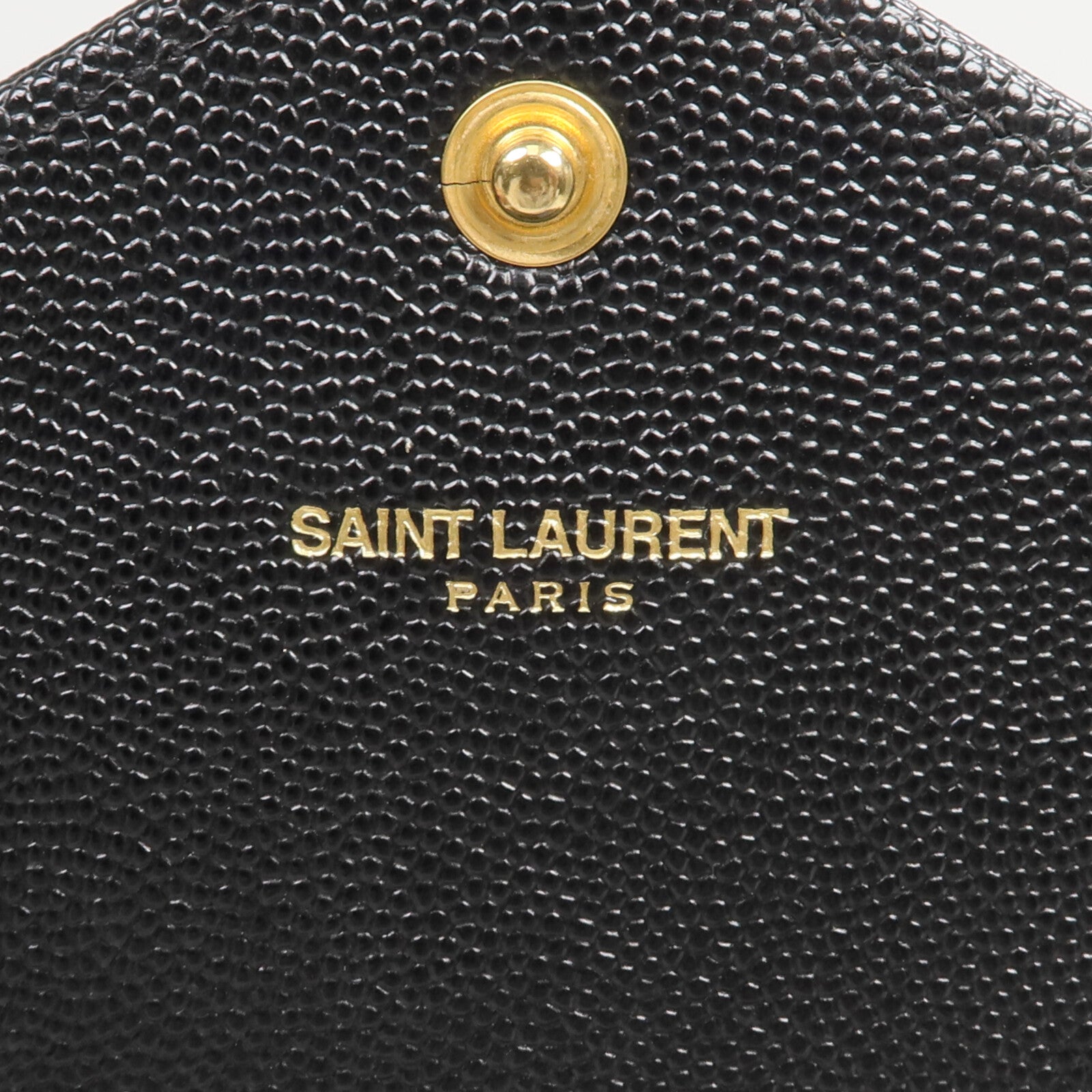 SAINT LAURENT 牛皮皮革Cassandre Clutch手拿包