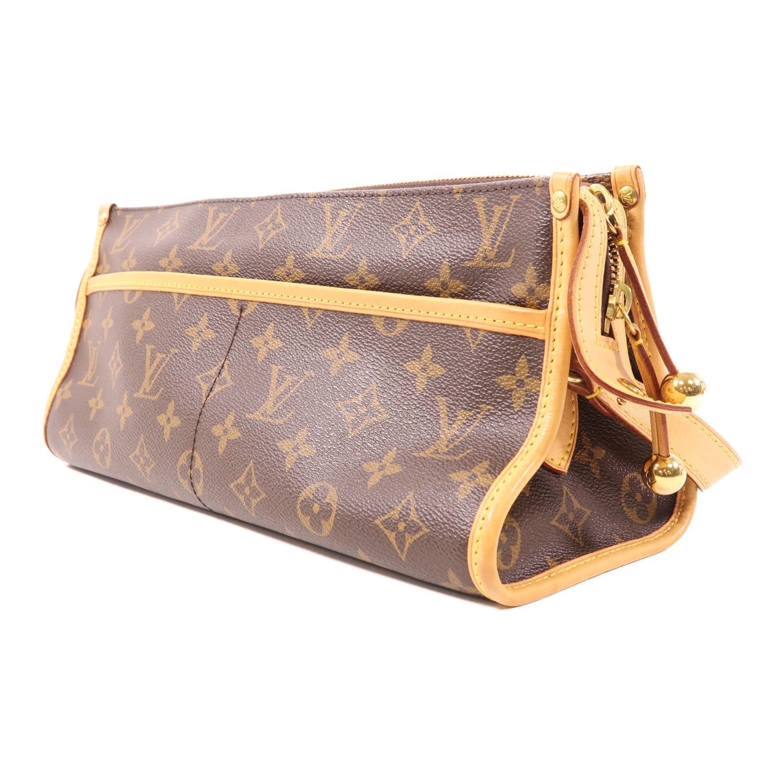LOUIS VUITTON Monogram Popincourt Long金扣肩背袋