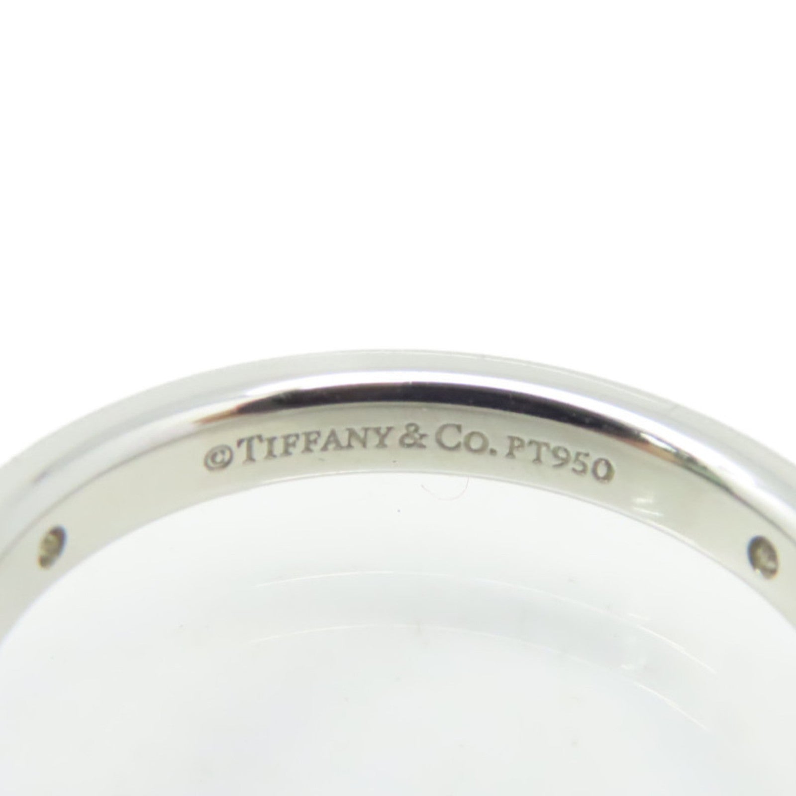 TIFFANY＆CO **【激減優惠】PT950鉑金Platinum Ring戒指US#7