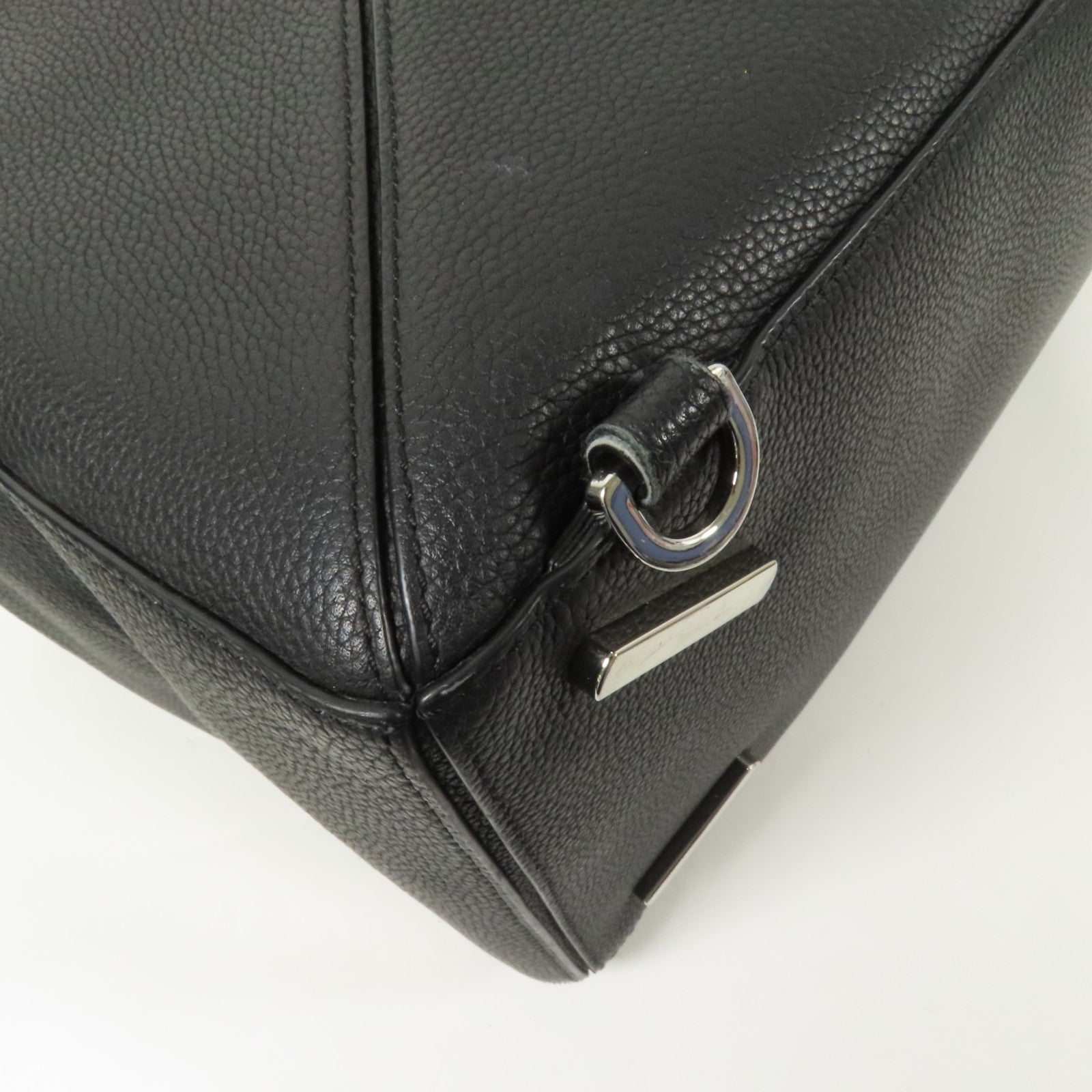 LOEWE 牛皮皮革Puzzle Bag銀扣手挽肩背兩用袋
