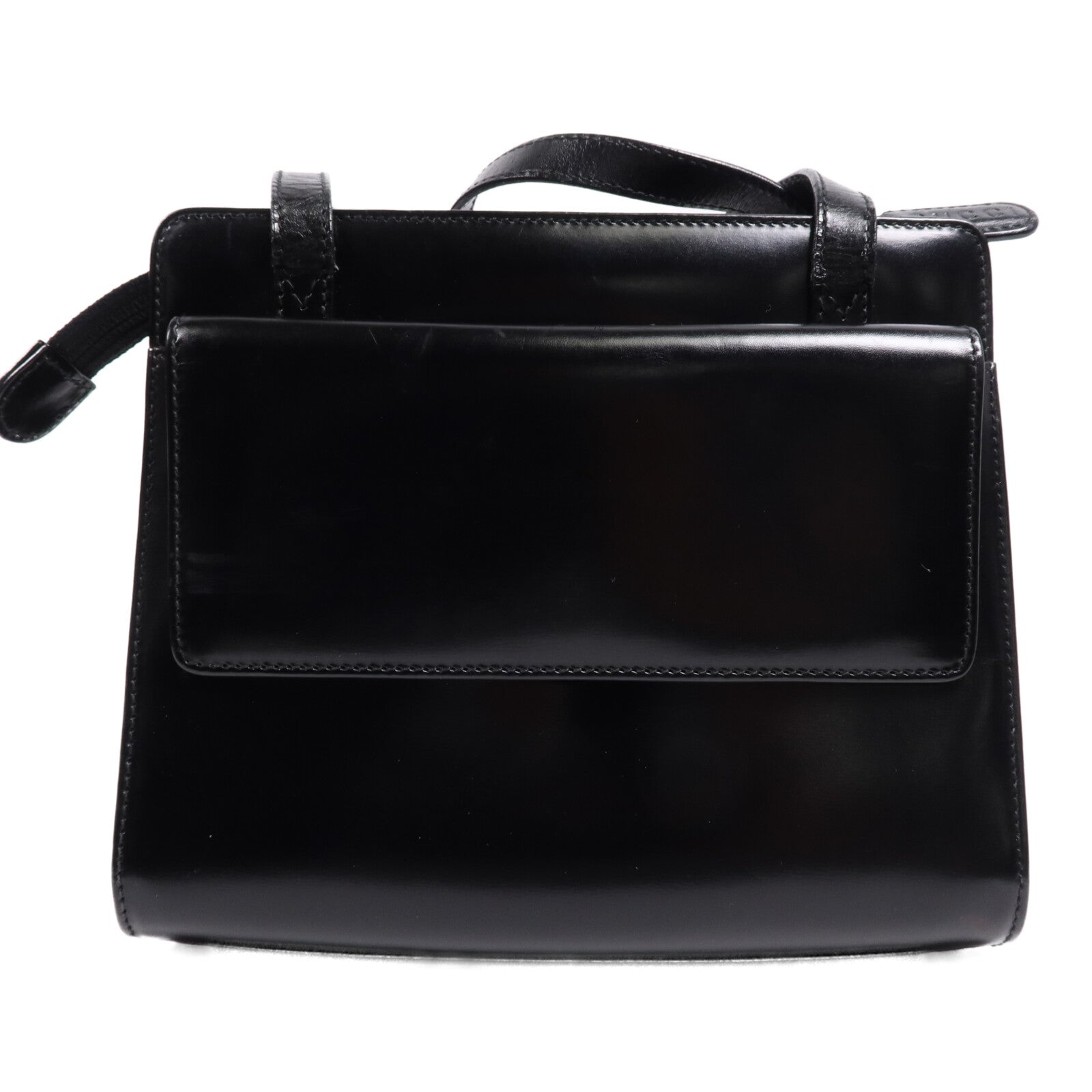 GUCCI 牛皮皮革Vintage Shoulder Bag銀扣肩背袋