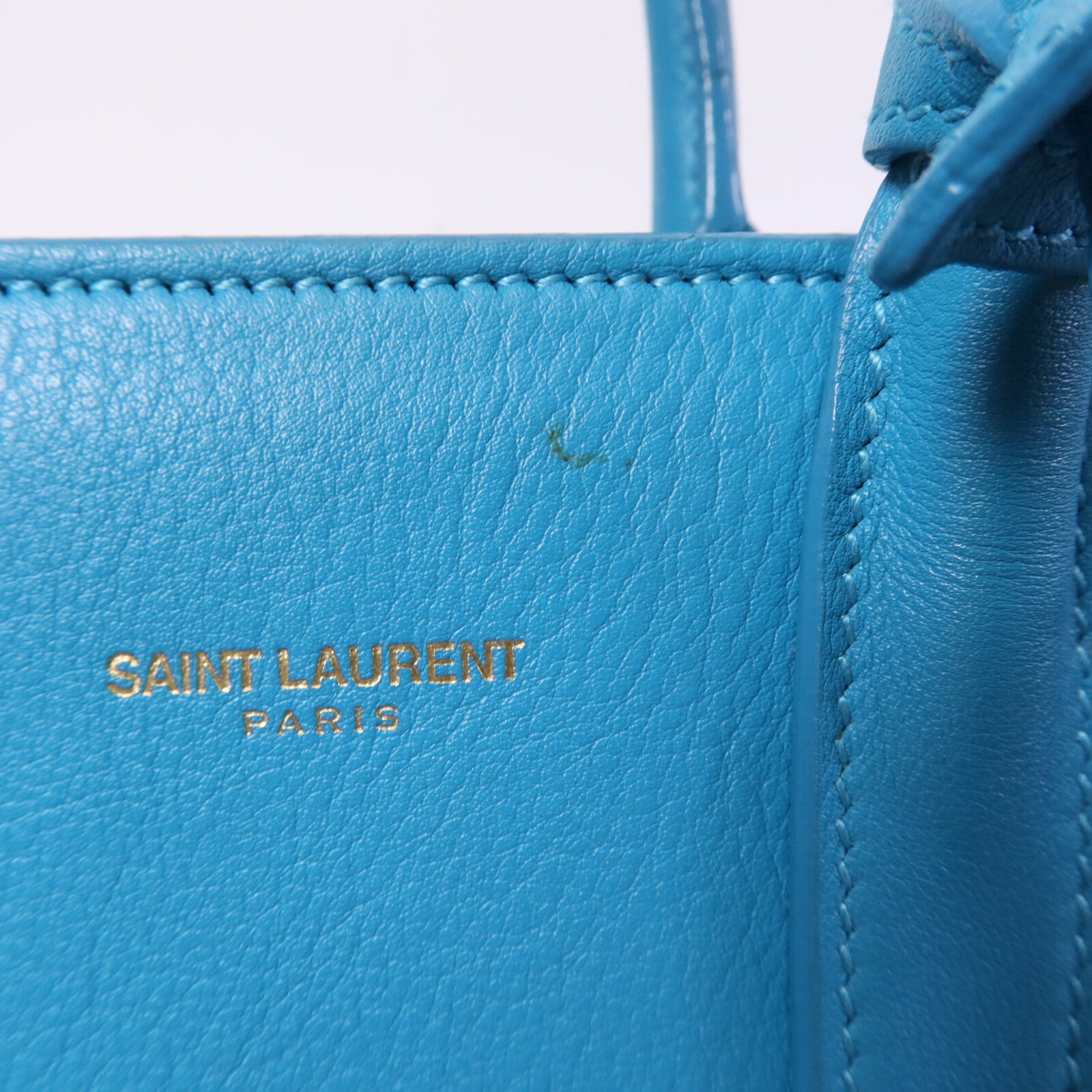 SAINT LAURENT 牛皮皮革Sac De Jour金扣手挽肩背兩用袋