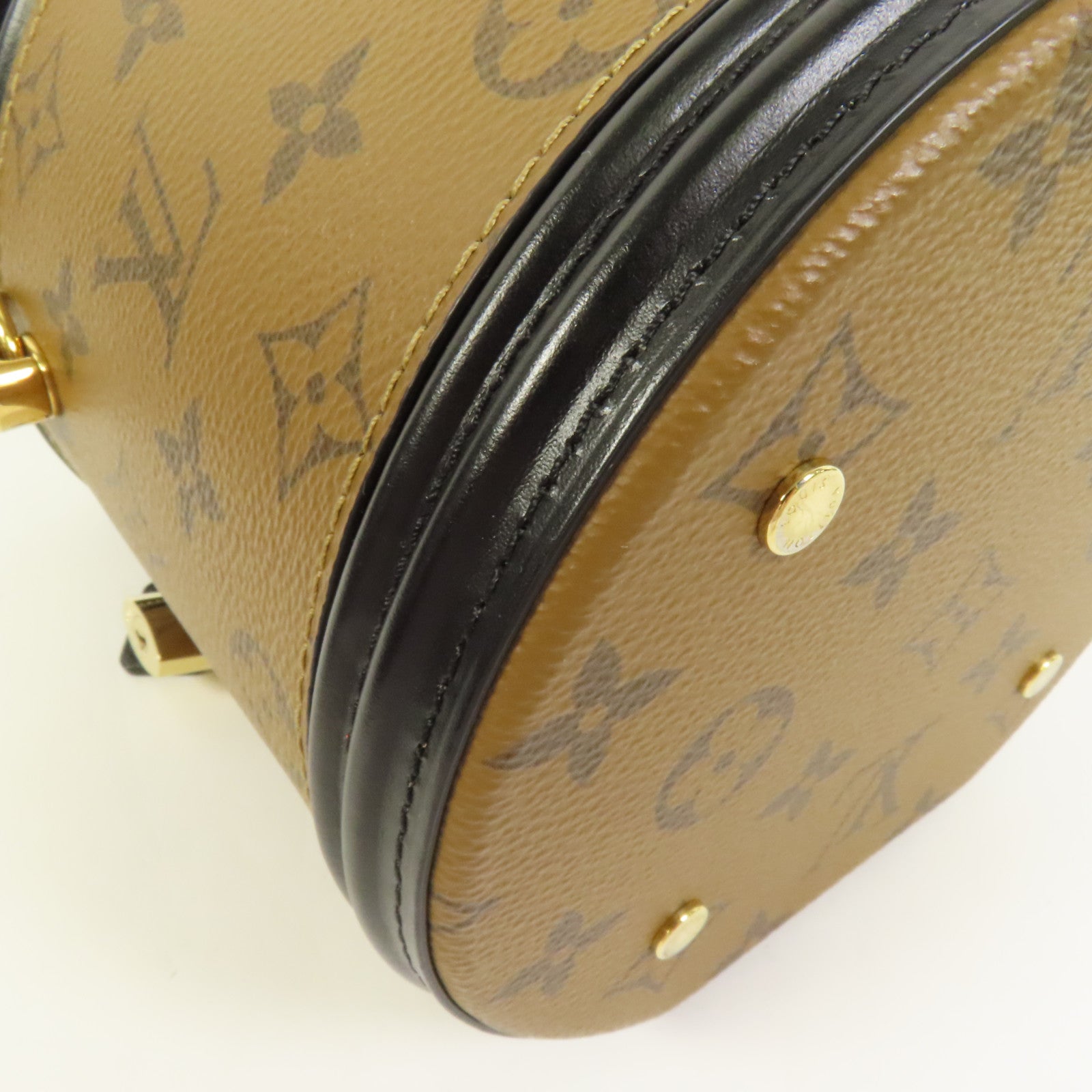 LOUIS VUITTON 【激減優惠】Monogram Reverse Cannes金扣手挽肩背兩用袋