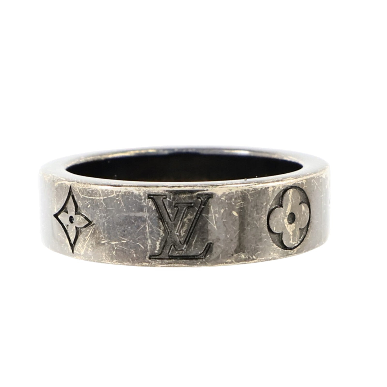 LOUIS VUITTON 黃銅Mosaic Thin Ring戒指