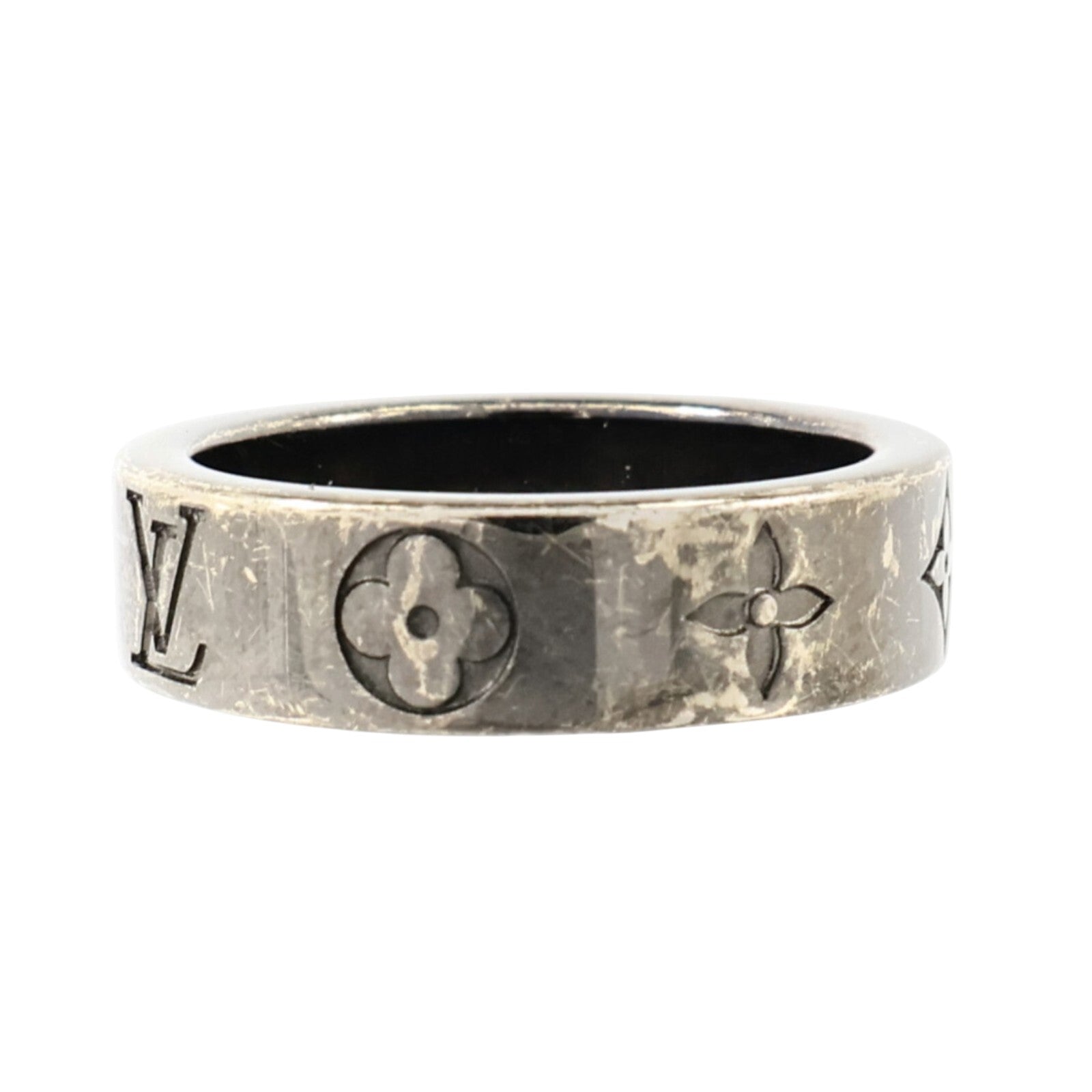 LOUIS VUITTON 黃銅Mosaic Thin Ring戒指