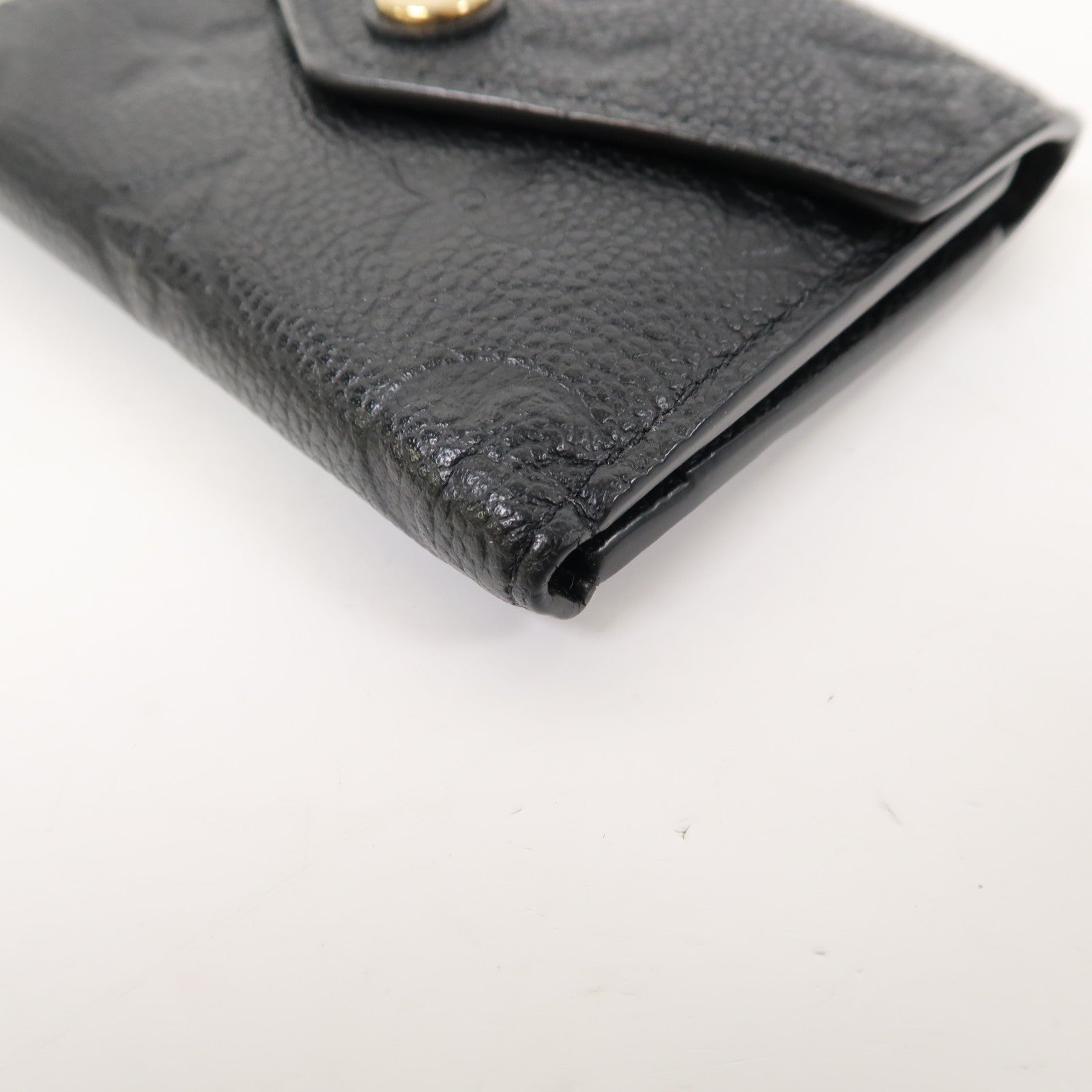 LOUIS VUITTON Monogram Empreinte Zoe Wallet金扣錢包黑色