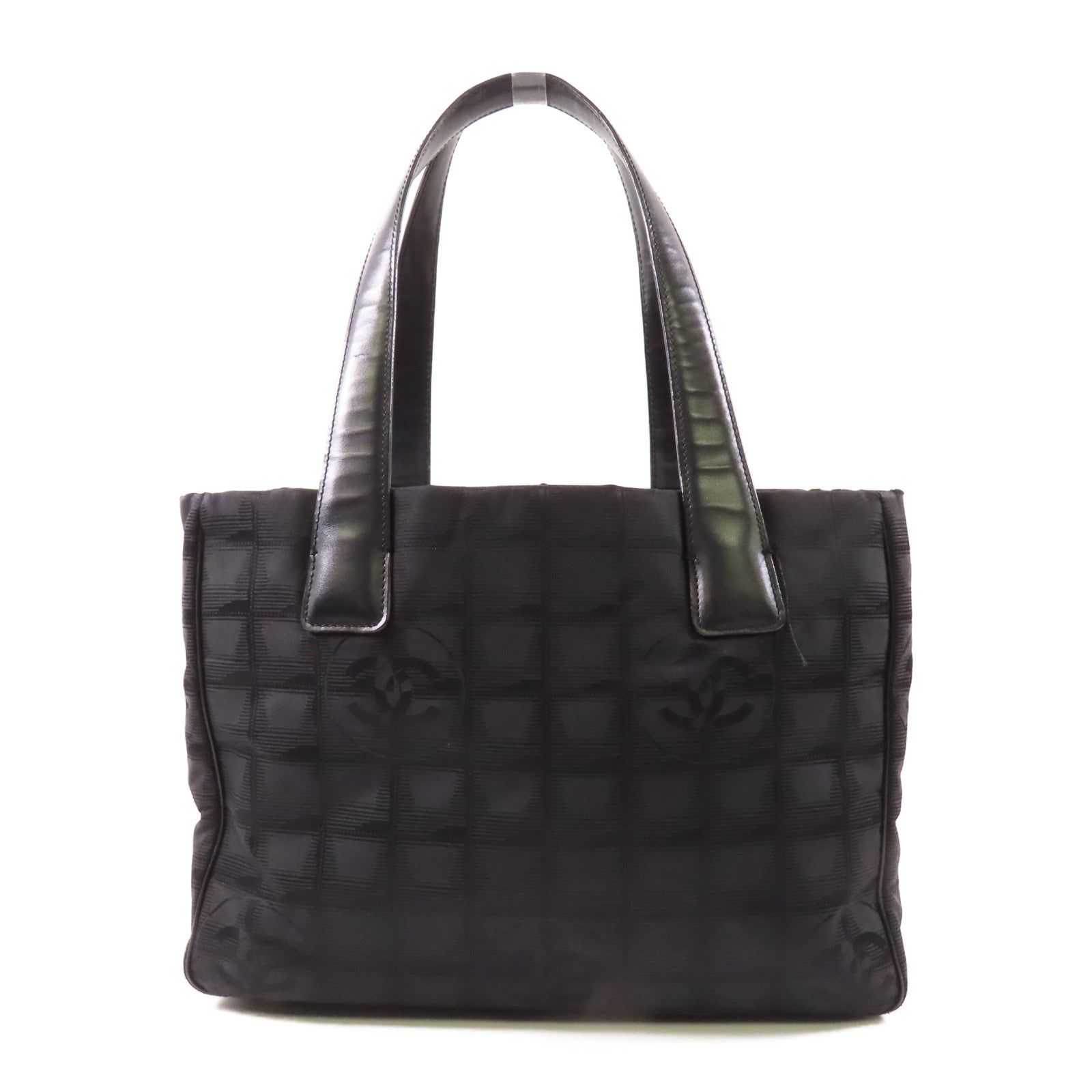 CHANEL 尼龍New Travel Line金扣肩背袋