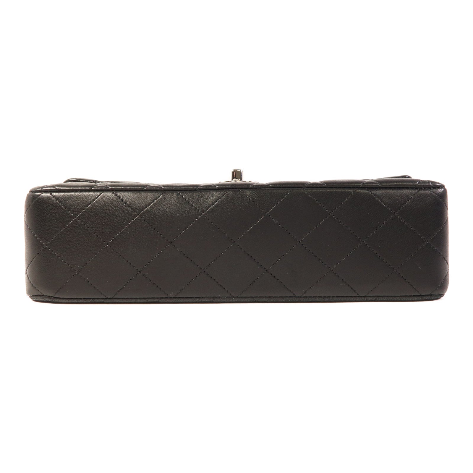 CHANEL 羊皮皮革Classic 25銀扣鏈帶肩背袋