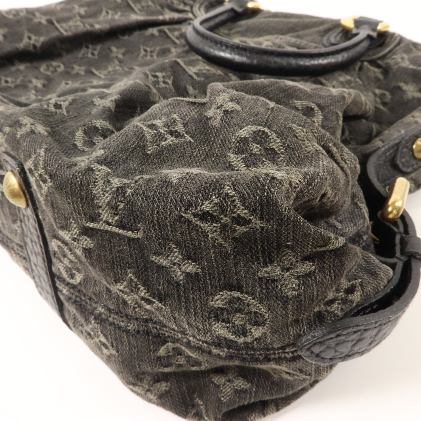 LOUIS VUITTON Monogram Denim Neo Cabby GM手挽肩背兩用袋