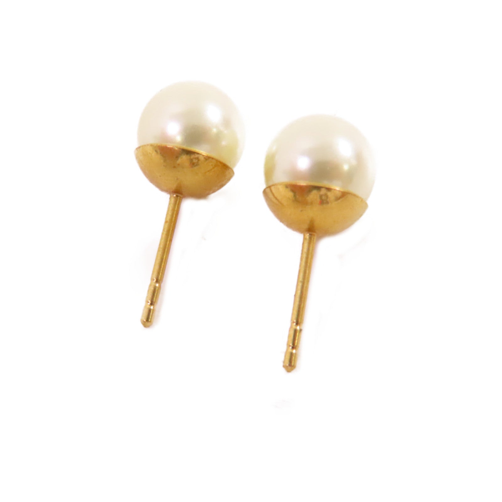 Dior 仿珍珠/金屬CD Earrings耳環珍珠色/黑色