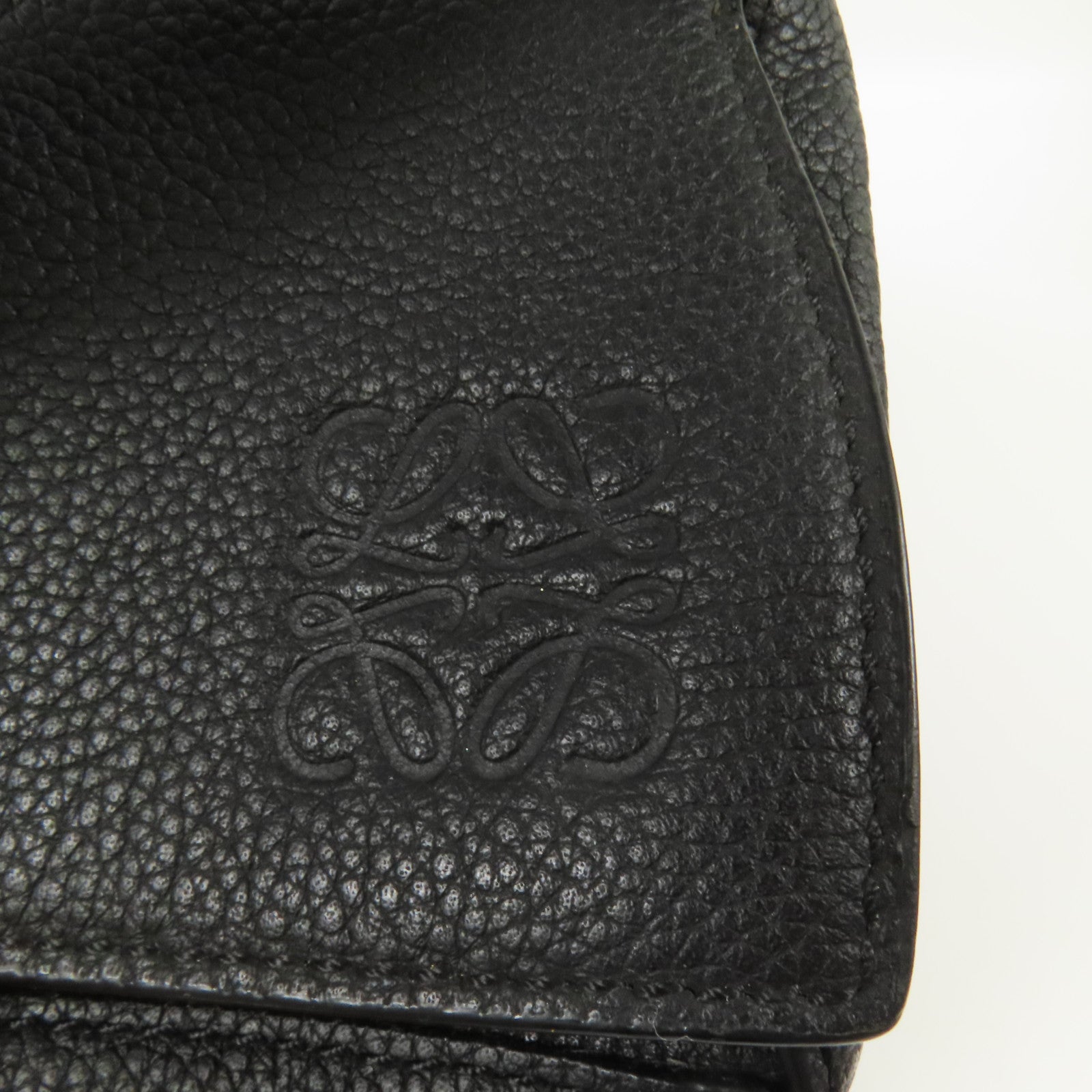 LOEWE 牛皮皮革Puzzle Bag銀扣手挽肩背兩用袋