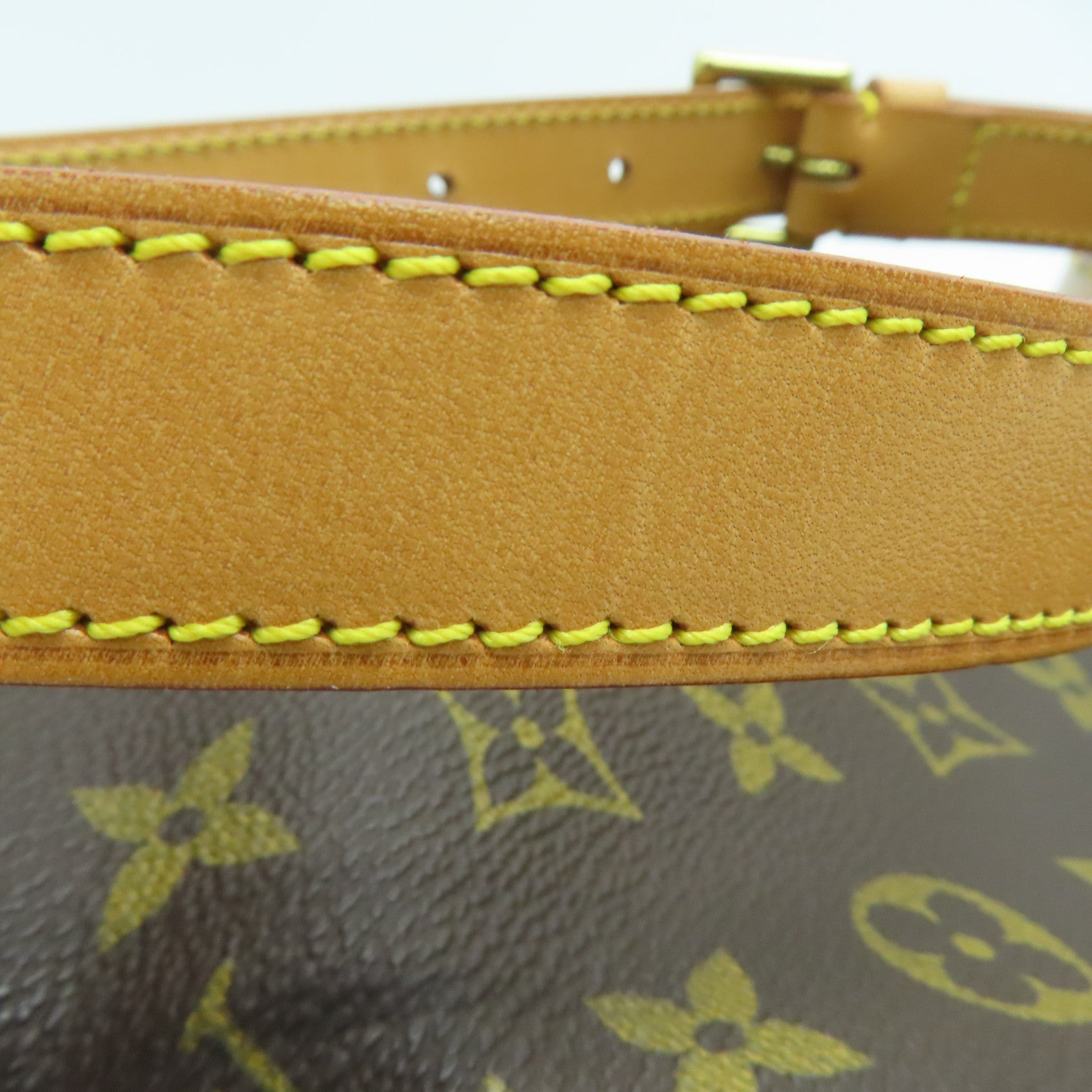 LOUIS VUITTON Monogram Musette金扣肩背袋啡色