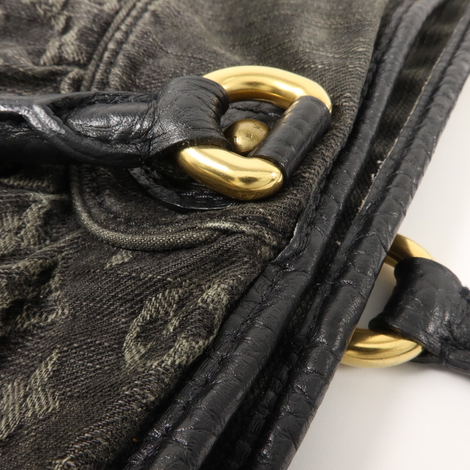 LOUIS VUITTON Monogram Denim Neo Cabby GM手挽肩背兩用袋