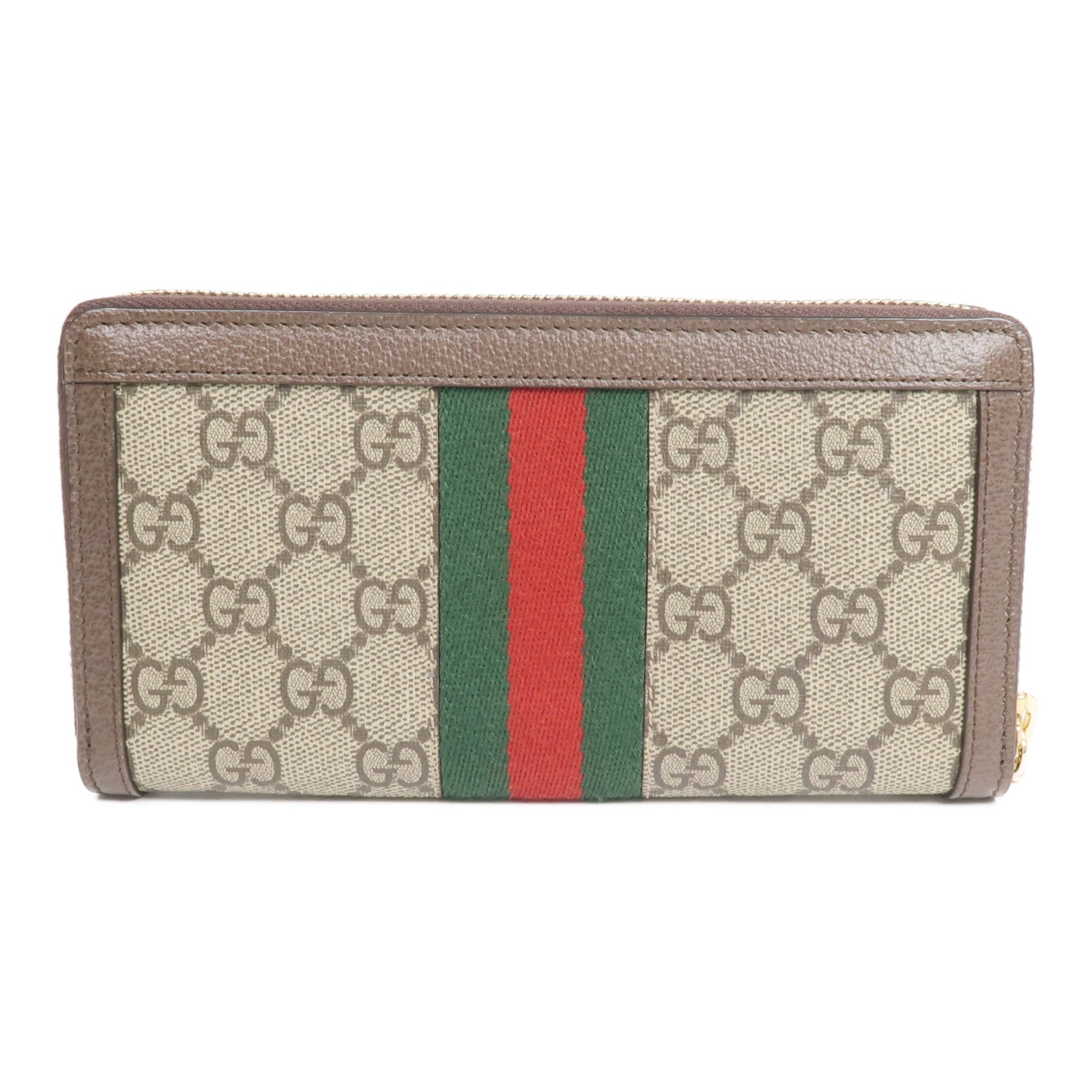 GUCCI 塗層帆布Ophidia GG Long Wallet金扣長錢包