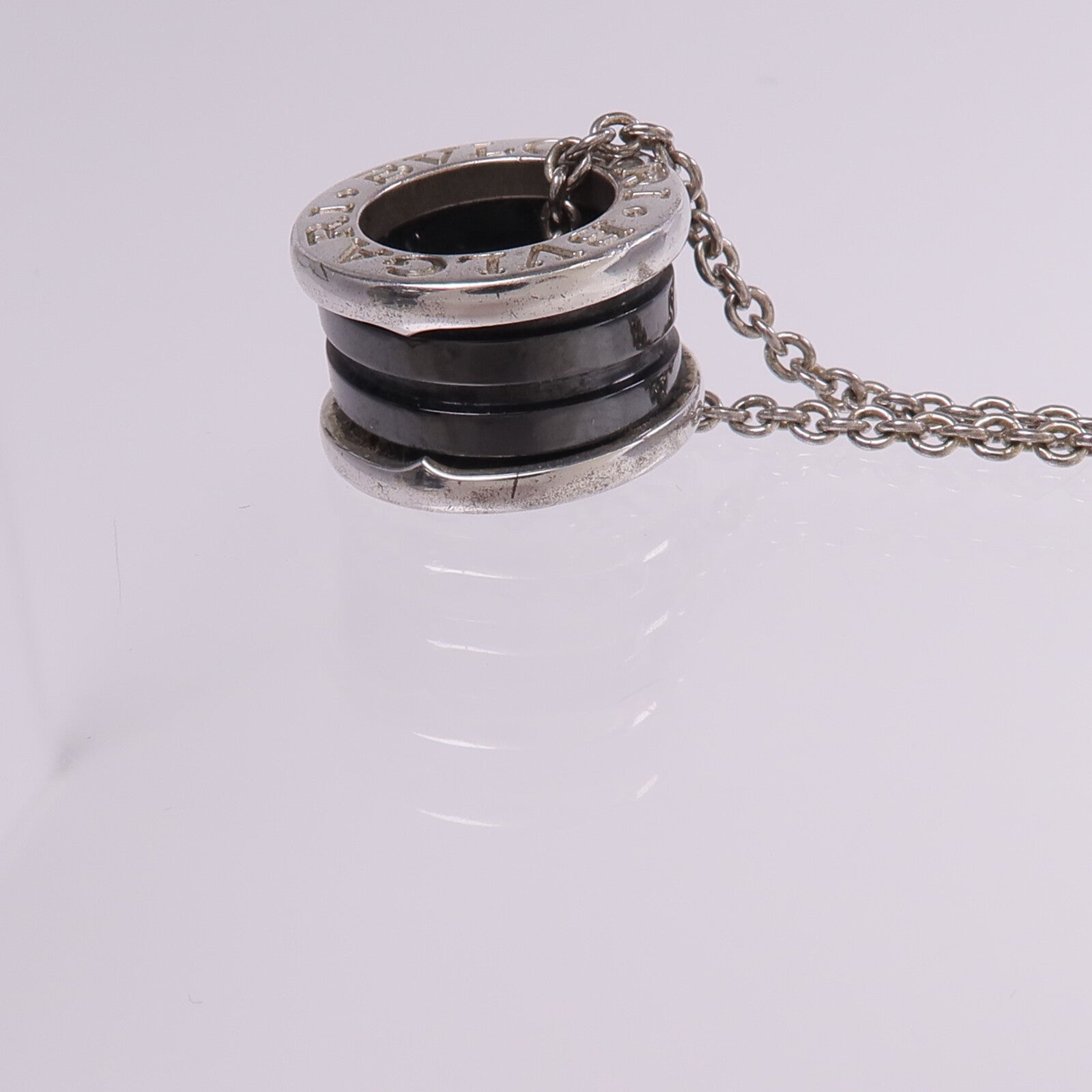 BVLGARI 925純銀/陶瓷Save The Children Necklace項鍊