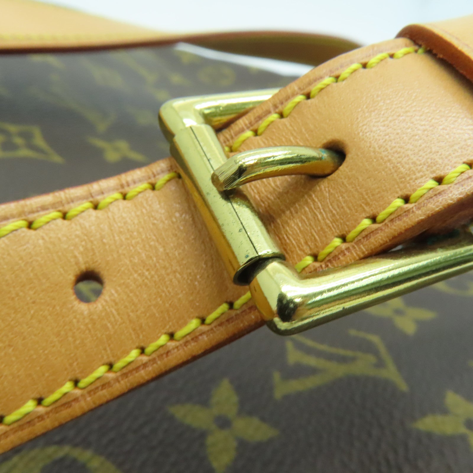 LOUIS VUITTON Monogram Musette金扣肩背袋啡色