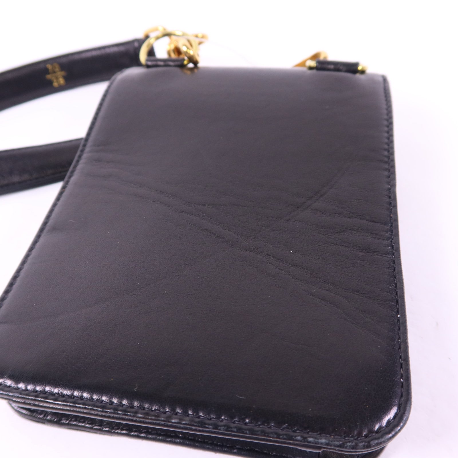 CHANEL 羊皮皮革Waist Bag金扣腰包