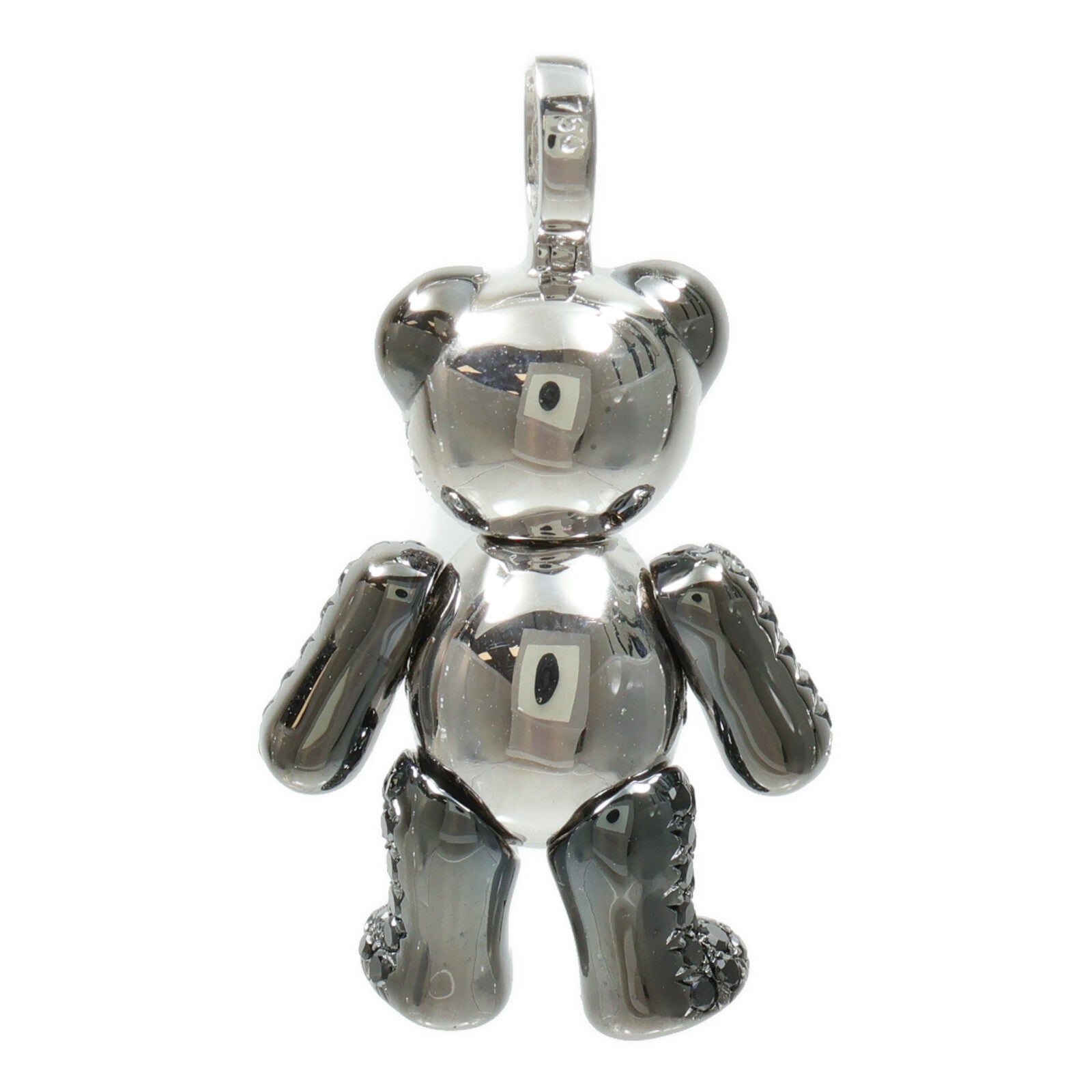 JEWELRY 18K白金Diamond Pendant鑽石吊墜