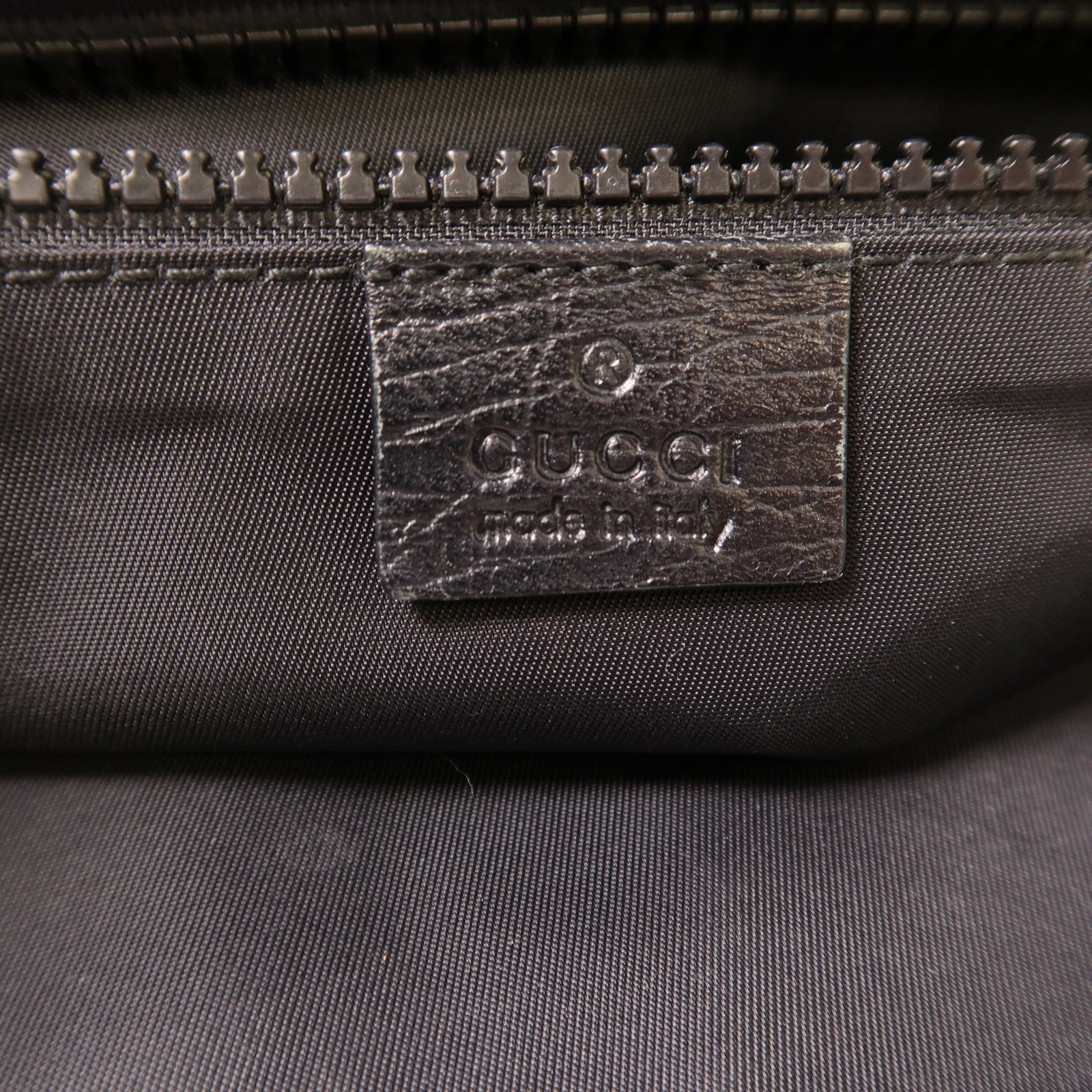 GUCCI 塗層帆布Shoulder Bag肩背袋
