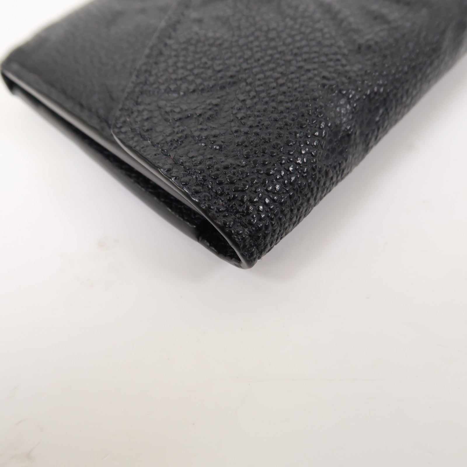 LOUIS VUITTON Monogram Empreinte Zoe Wallet金扣錢包黑色