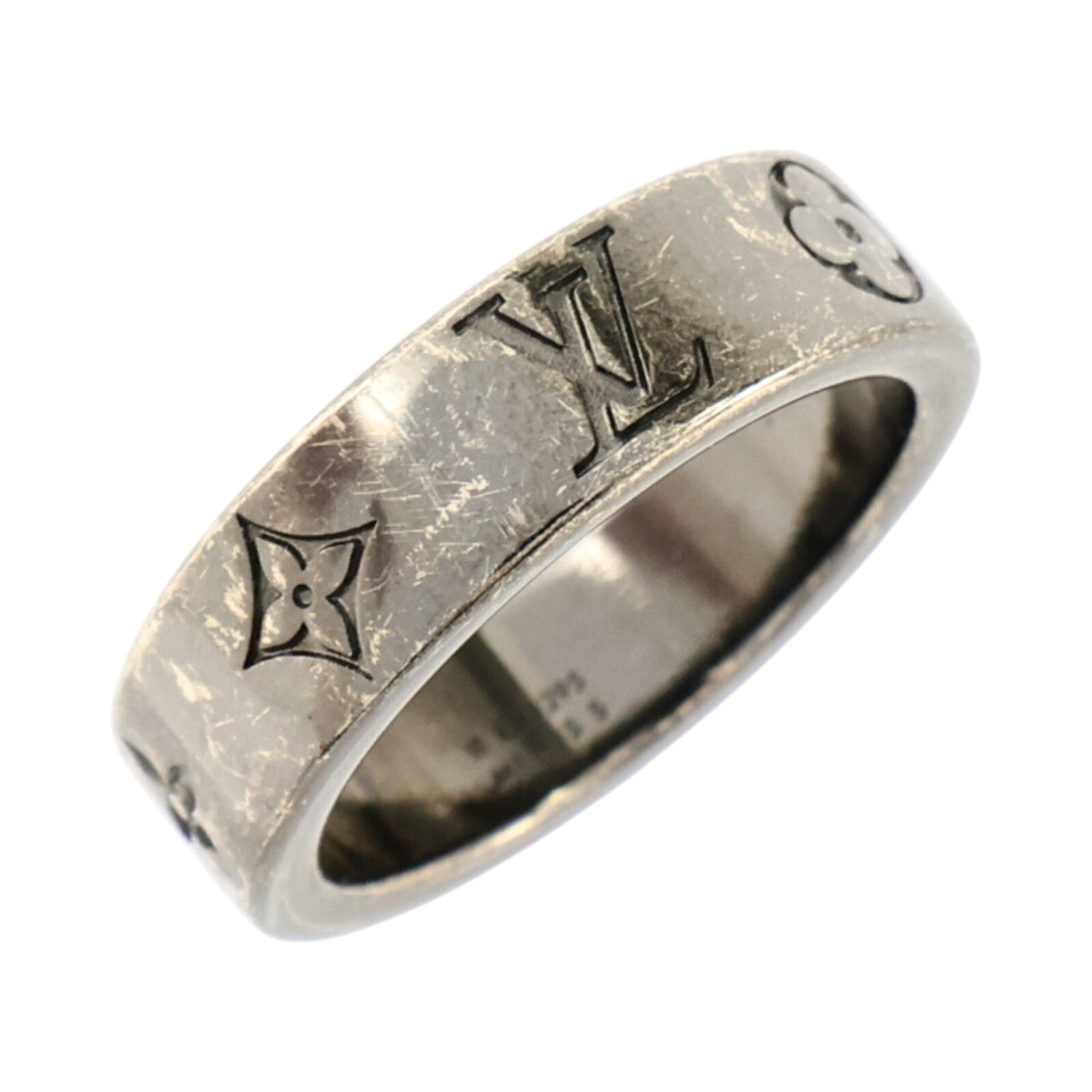 LOUIS VUITTON 黃銅Mosaic Thin Ring戒指